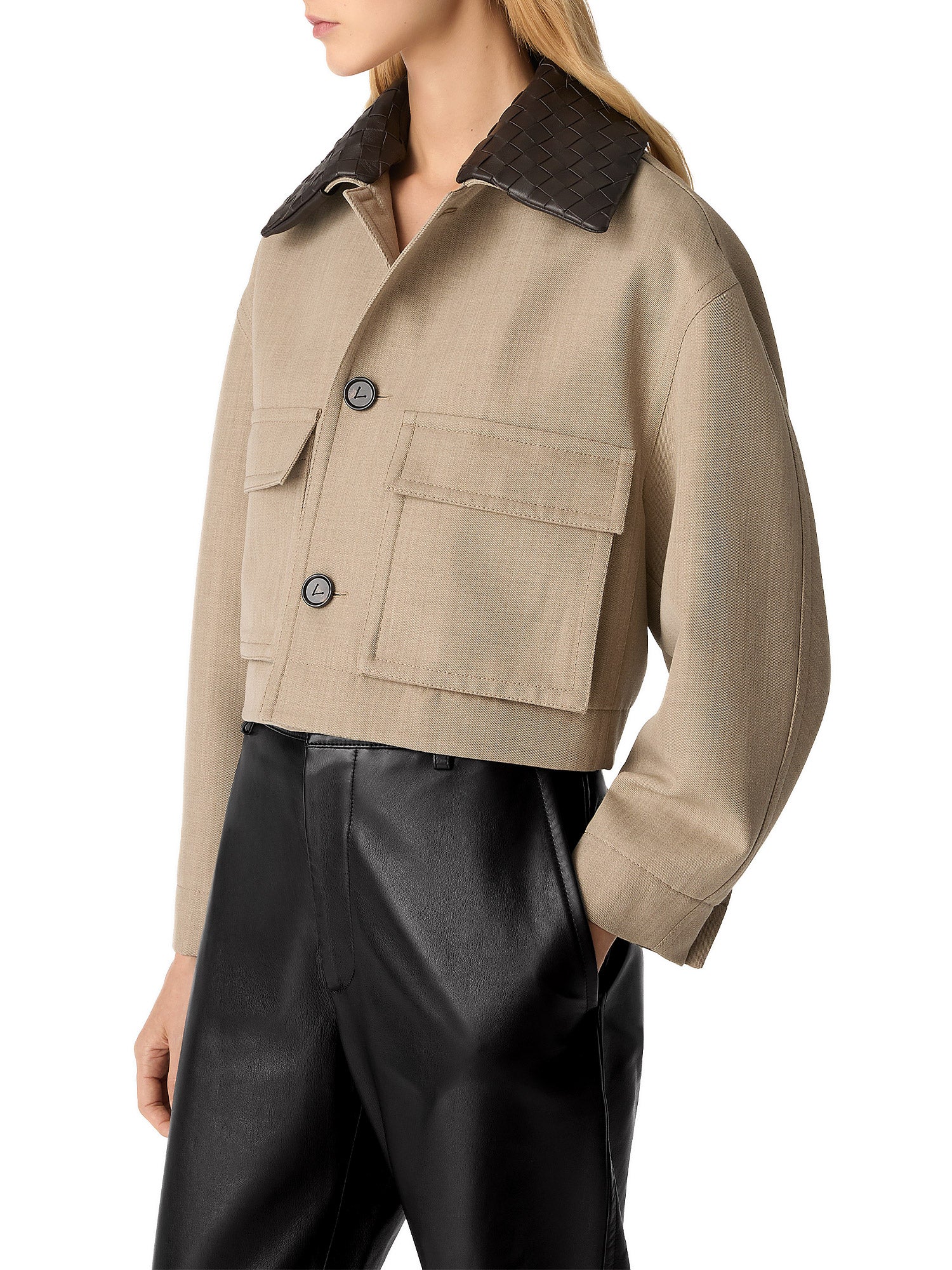 Wool Twill Blouson