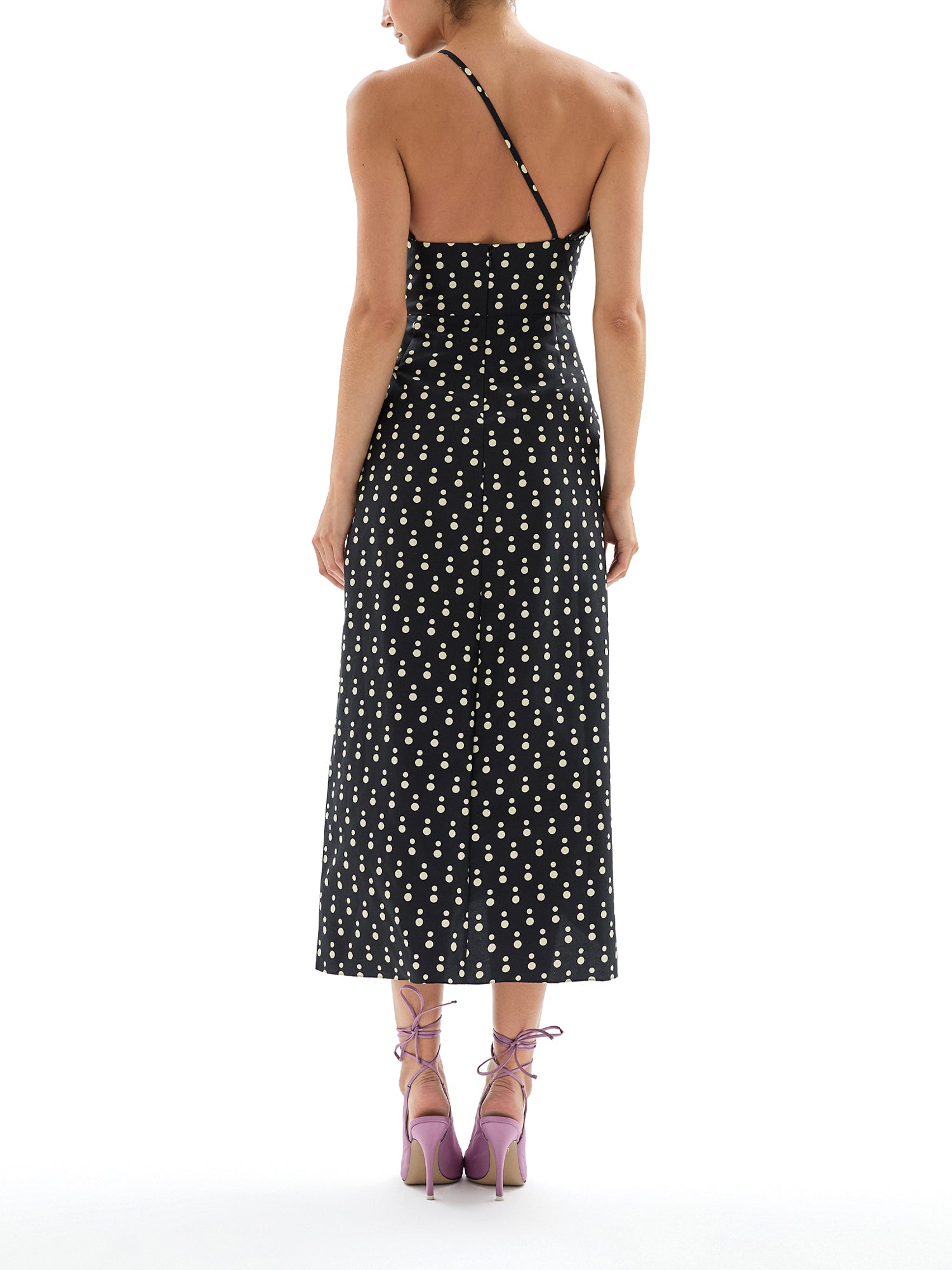 Charlotte Dot Midi Dress