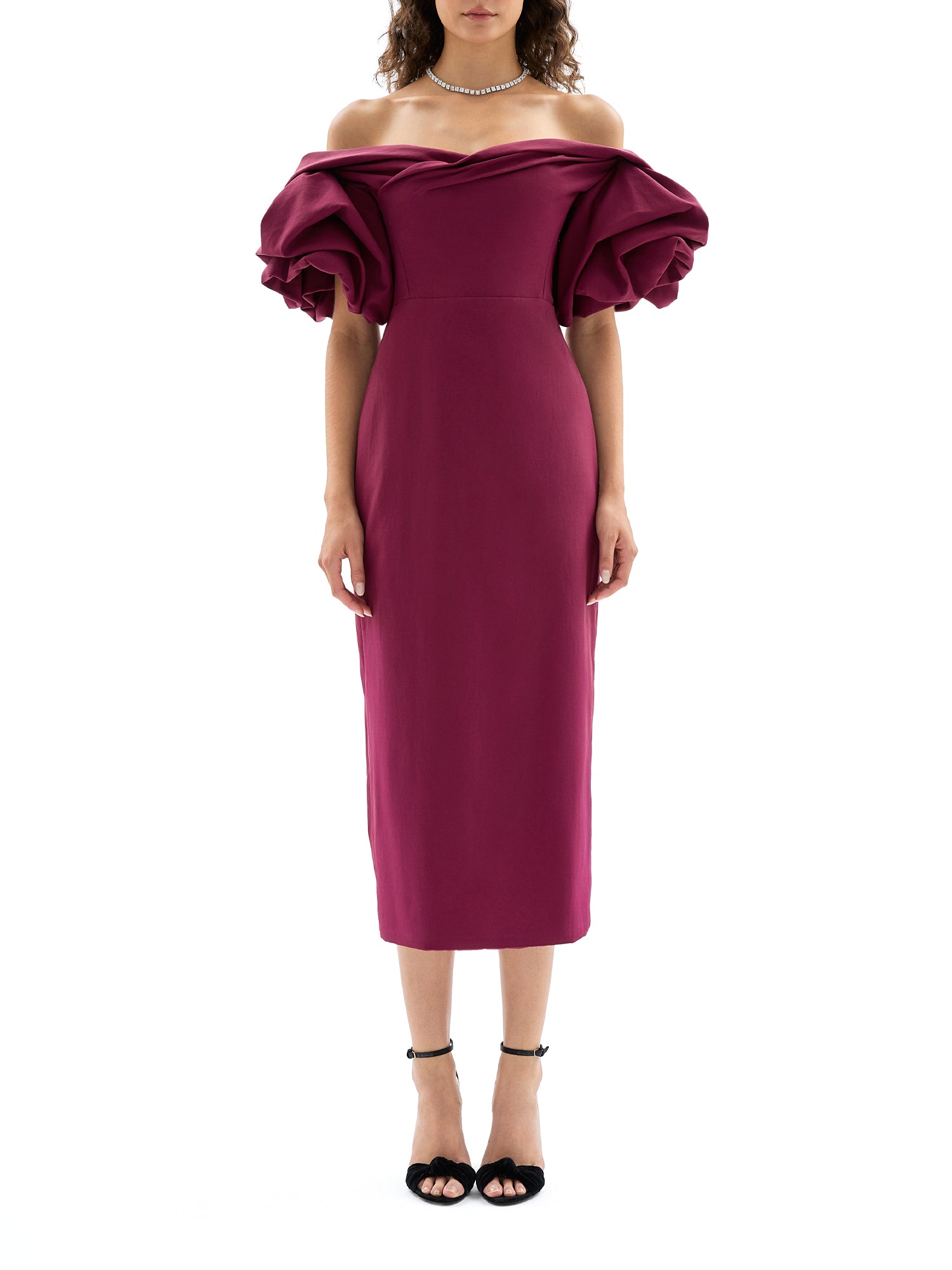 Delphine | Tess Midi Dress – Kirna Zabête
