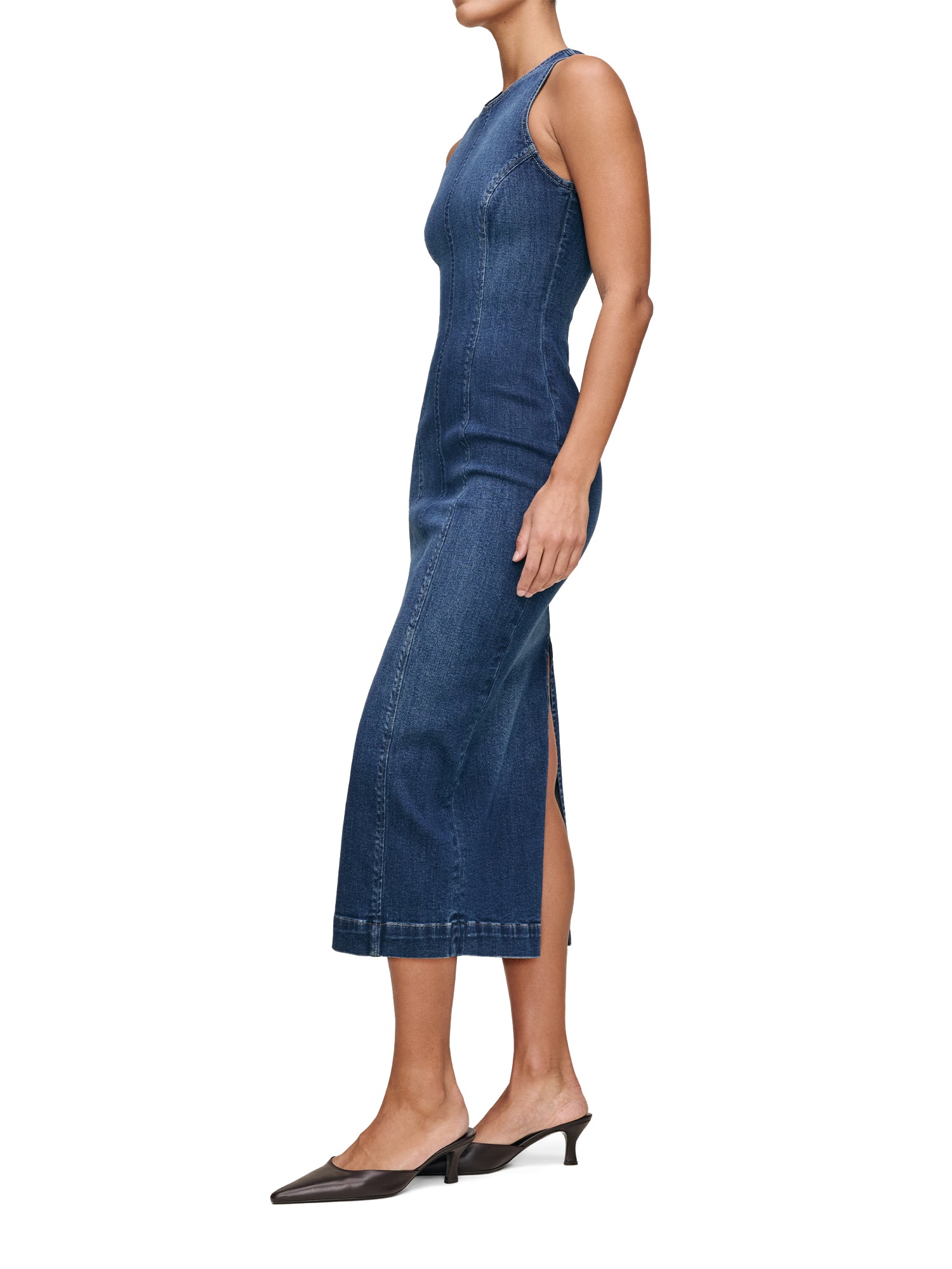 Esme Denim Midi Dress