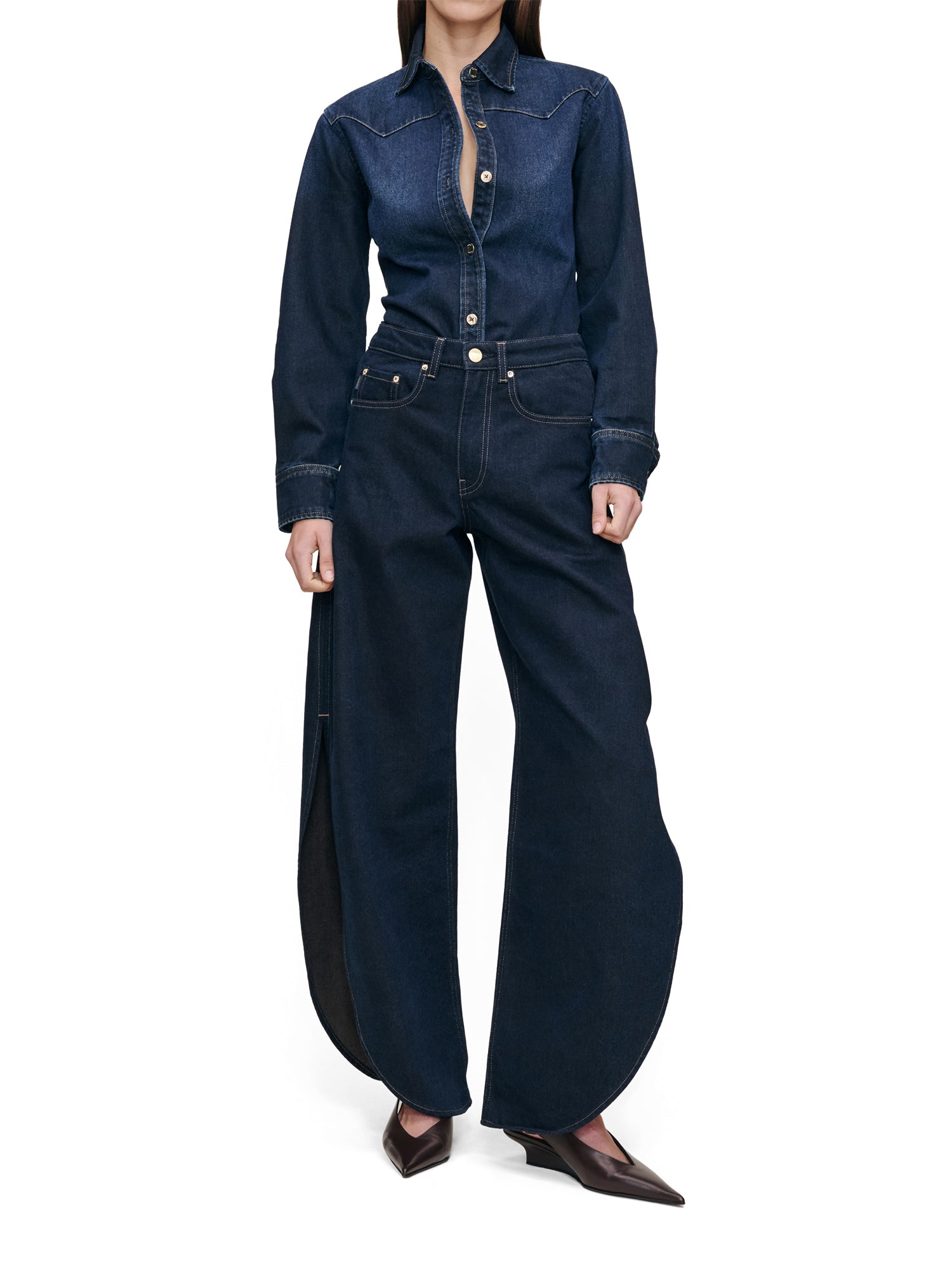 Rori Wide Barrel High Rise Jeans
