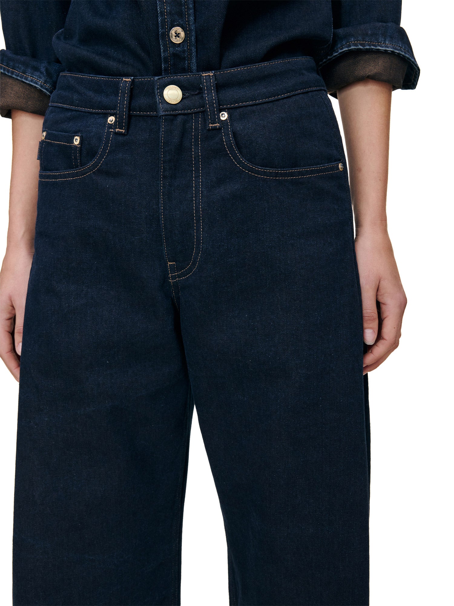 Rori Wide Barrel High Rise Jeans