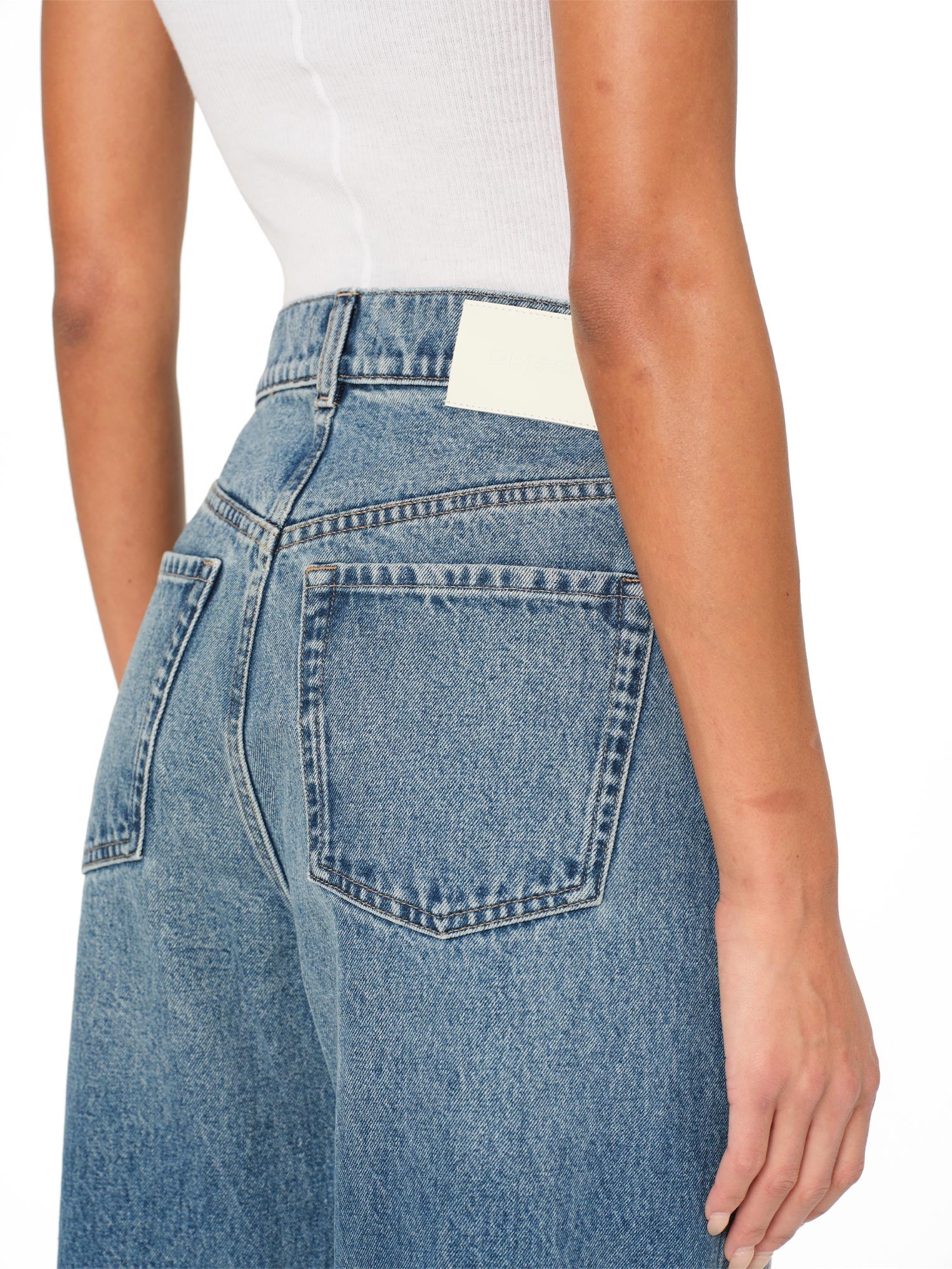 Taylor Relaxed Barrel High Rise Jeans
