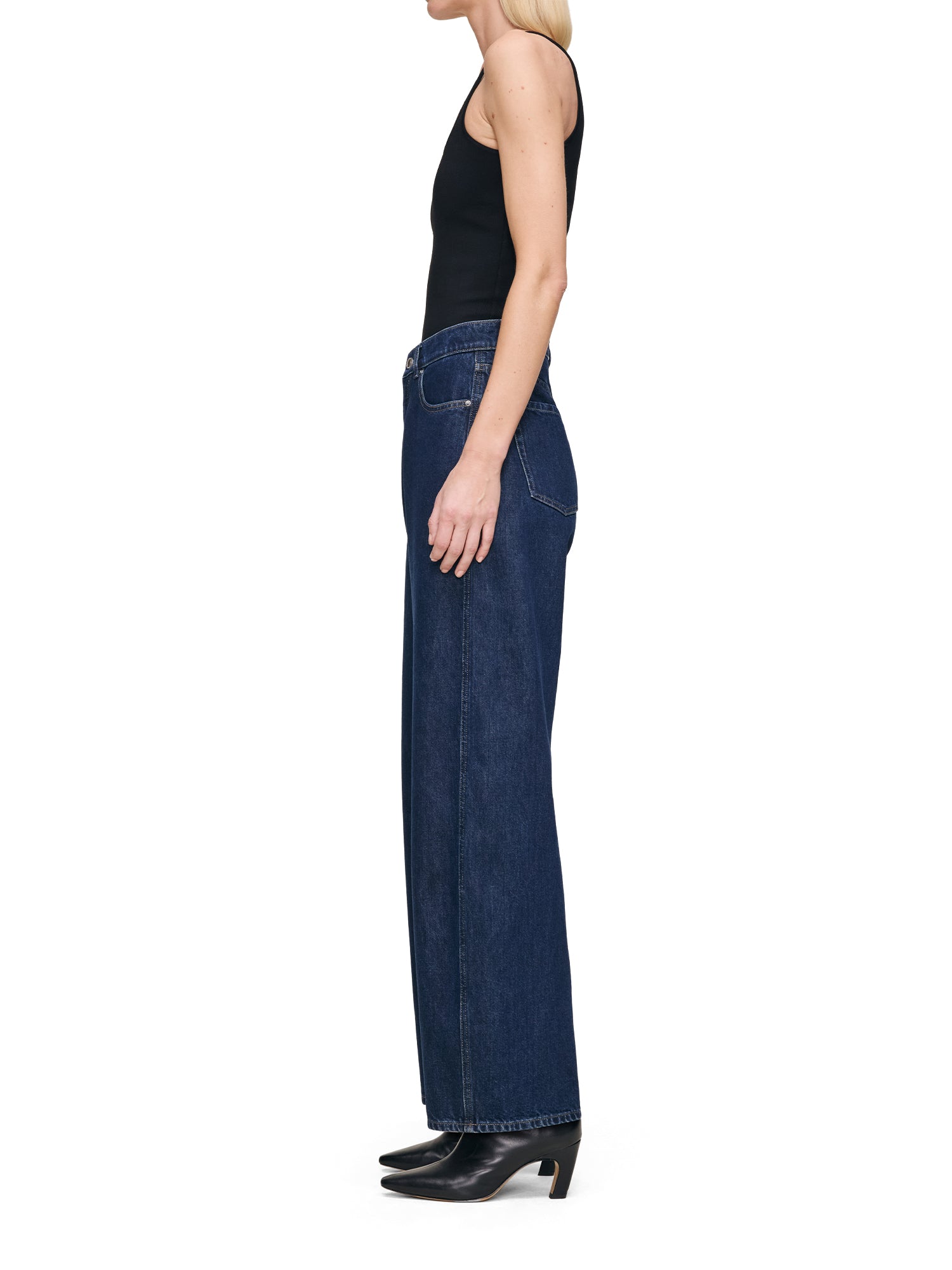 Taylor Relaxed Barrel High Rise Jeans