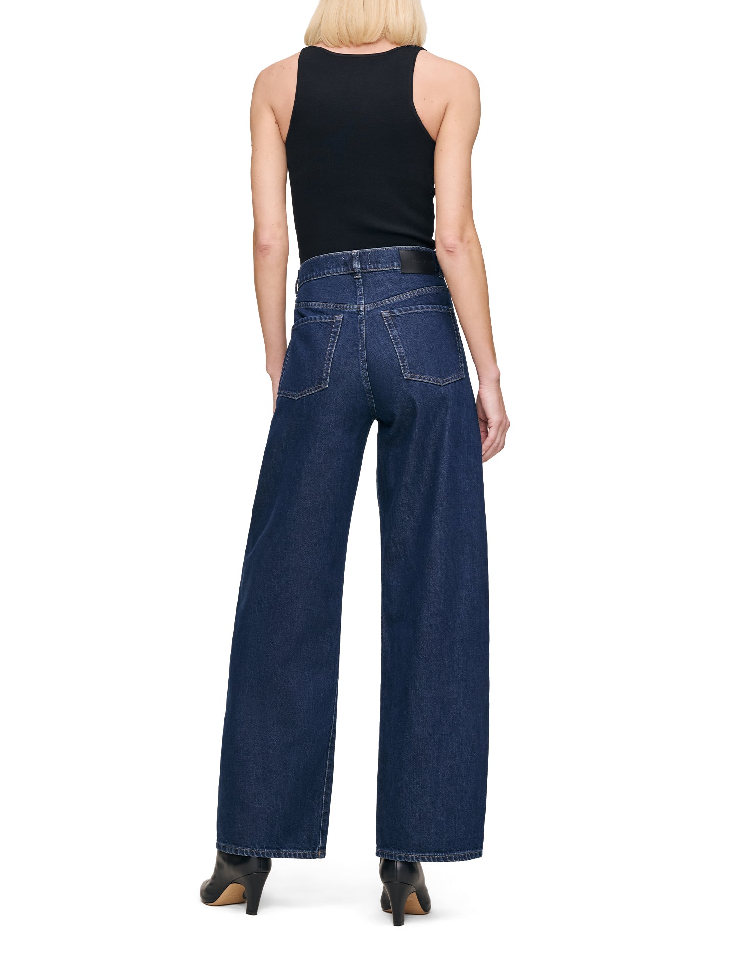 Taylor Relaxed Barrel High Rise Jeans
