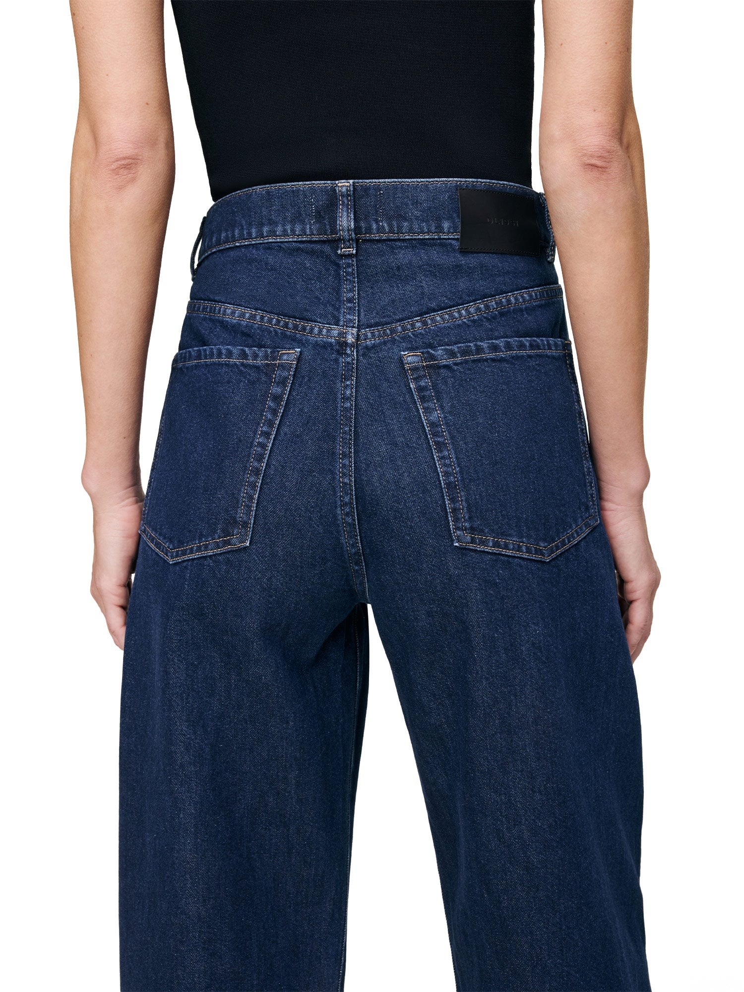 Taylor Relaxed Barrel High Rise Jeans