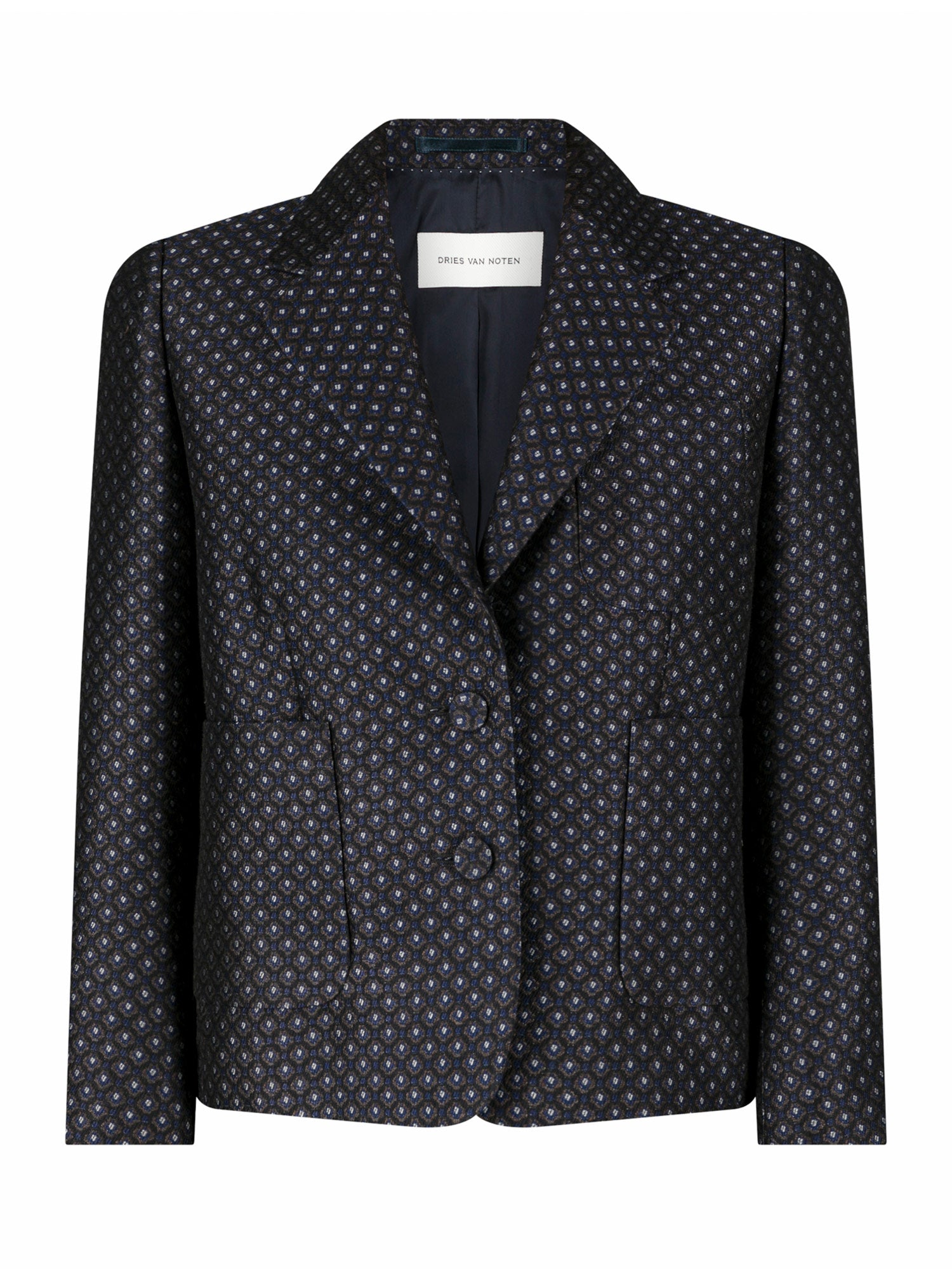 Bamis Wool Jacquard Blazer
