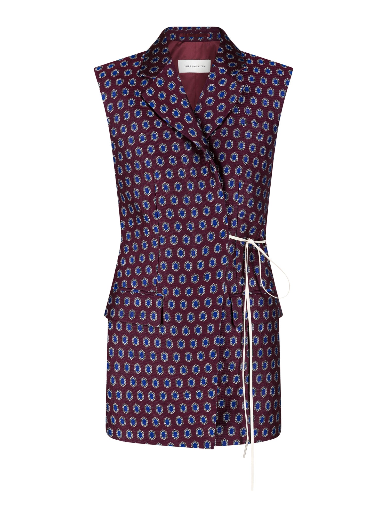 Dries van Noten | Bimbila Jacquard Wrap Vest – Kirna Zabête