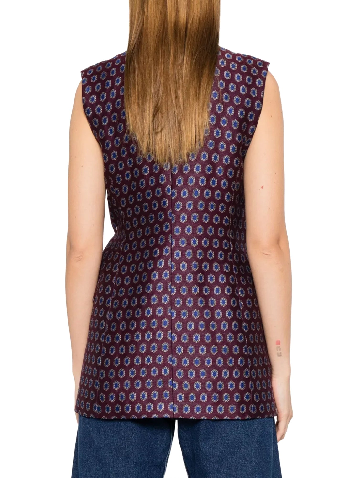 Dries van Noten | Bimbila Jacquard Wrap Vest – Kirna Zabête