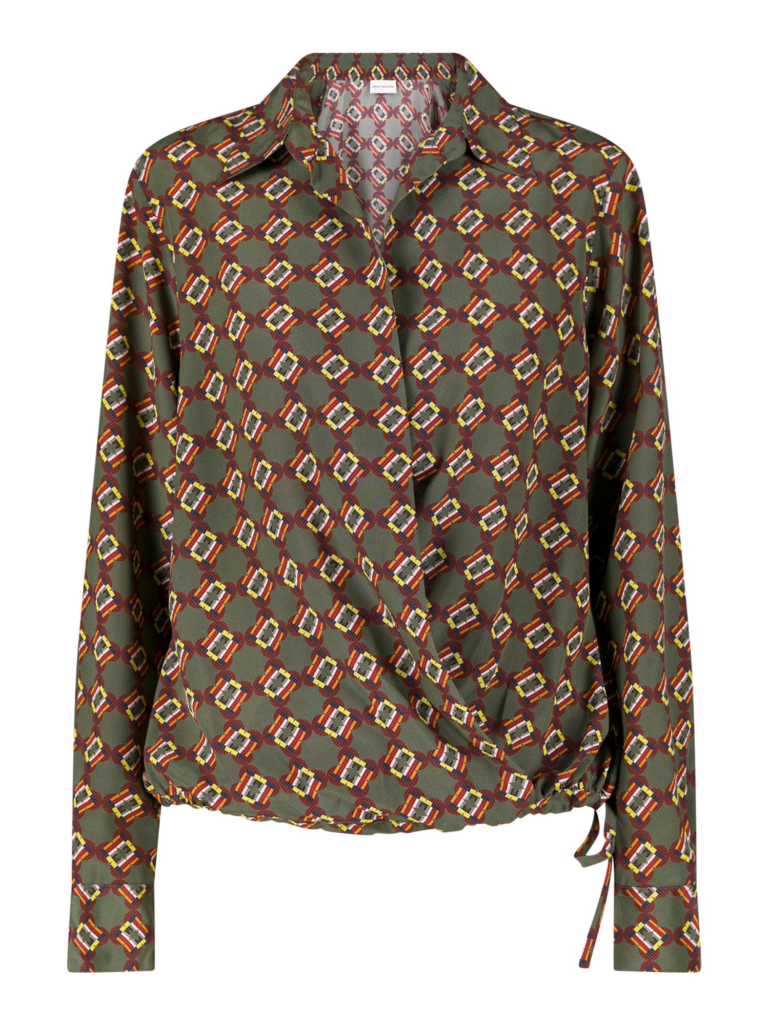 Cedal Silk Wrap Shirt