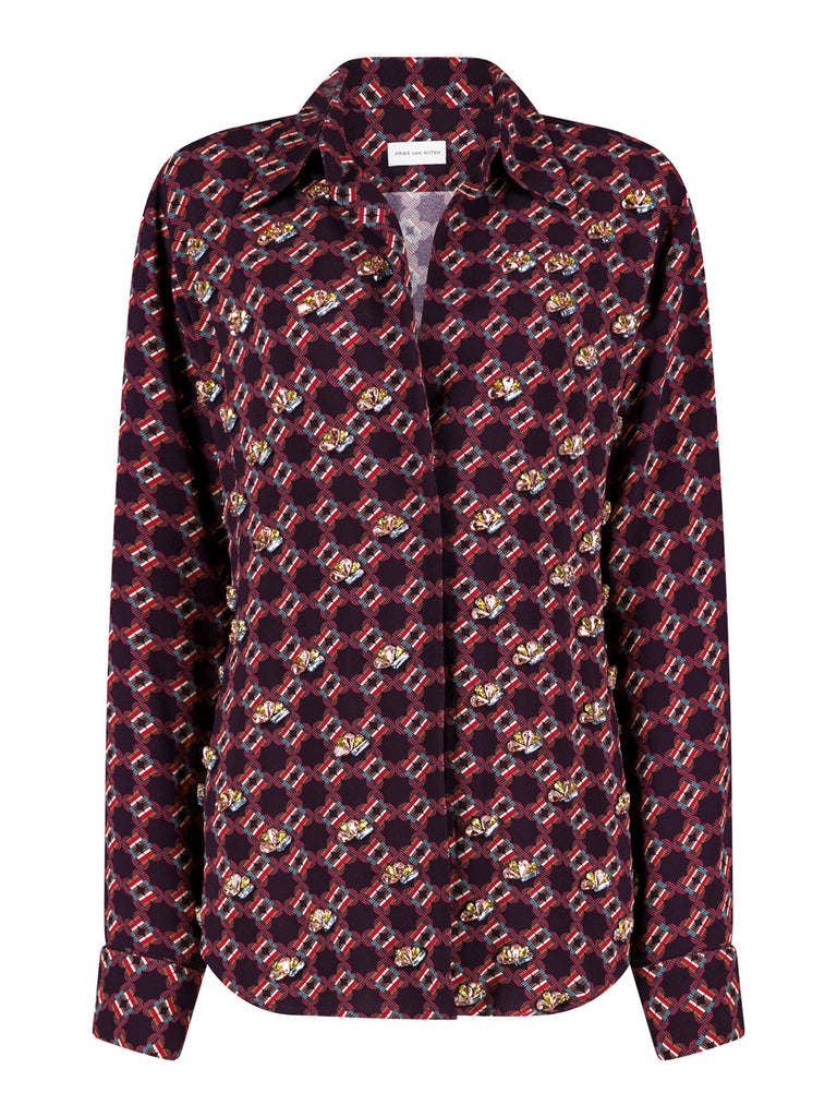 Dries van Noten | Celindra Embellished Shirt – Kirna Zabête