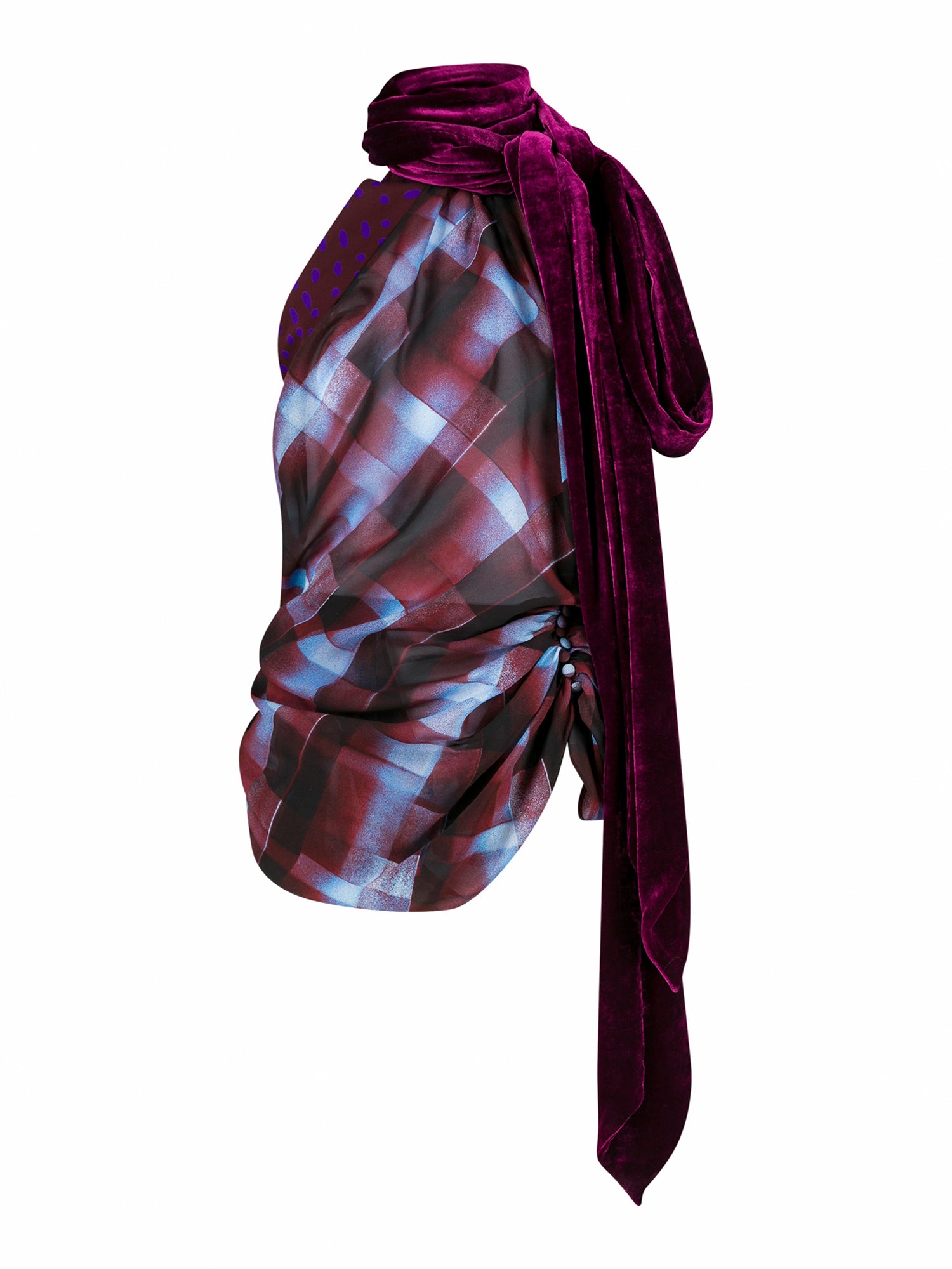 Cevira Viscose Halterneck Top