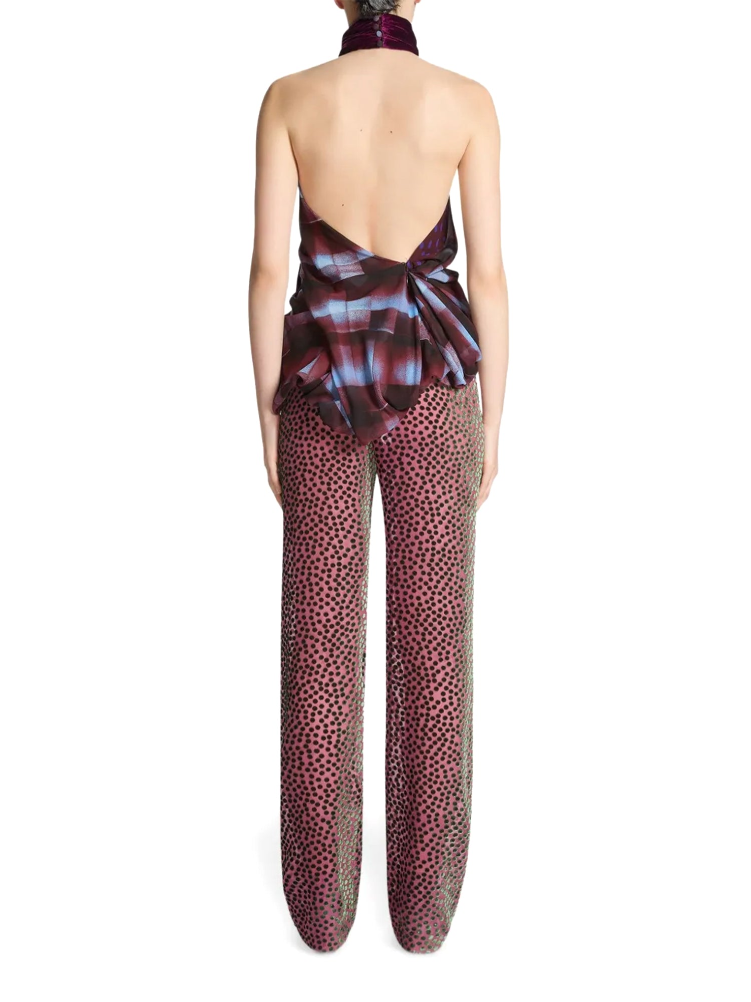 Cevira Viscose Halterneck Top