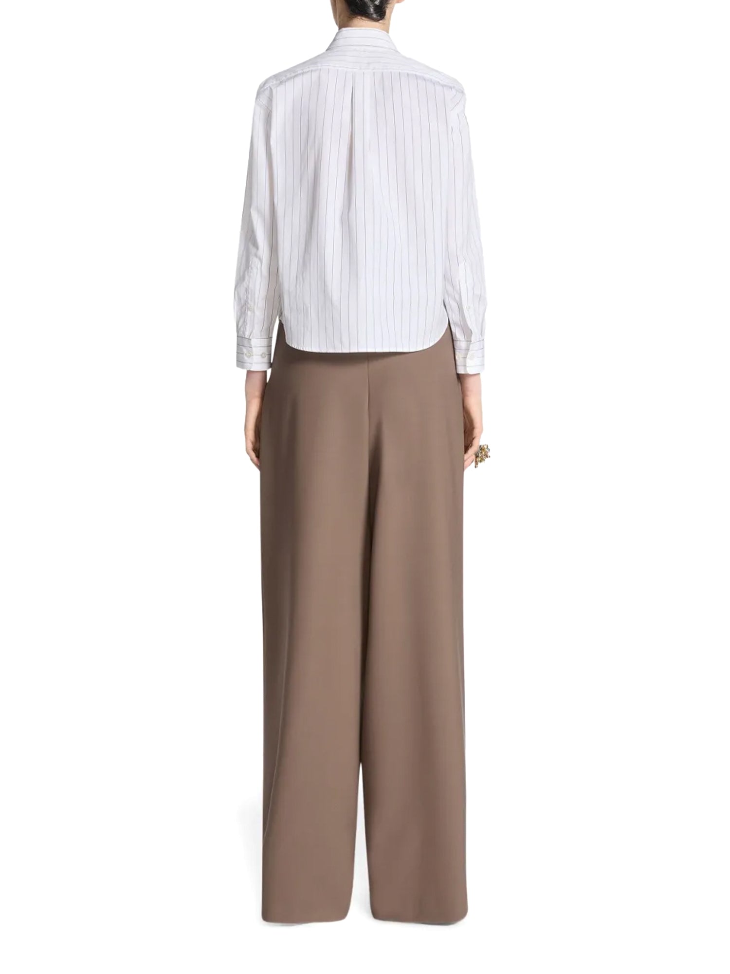 Clavini Boxy Cotton Shirt