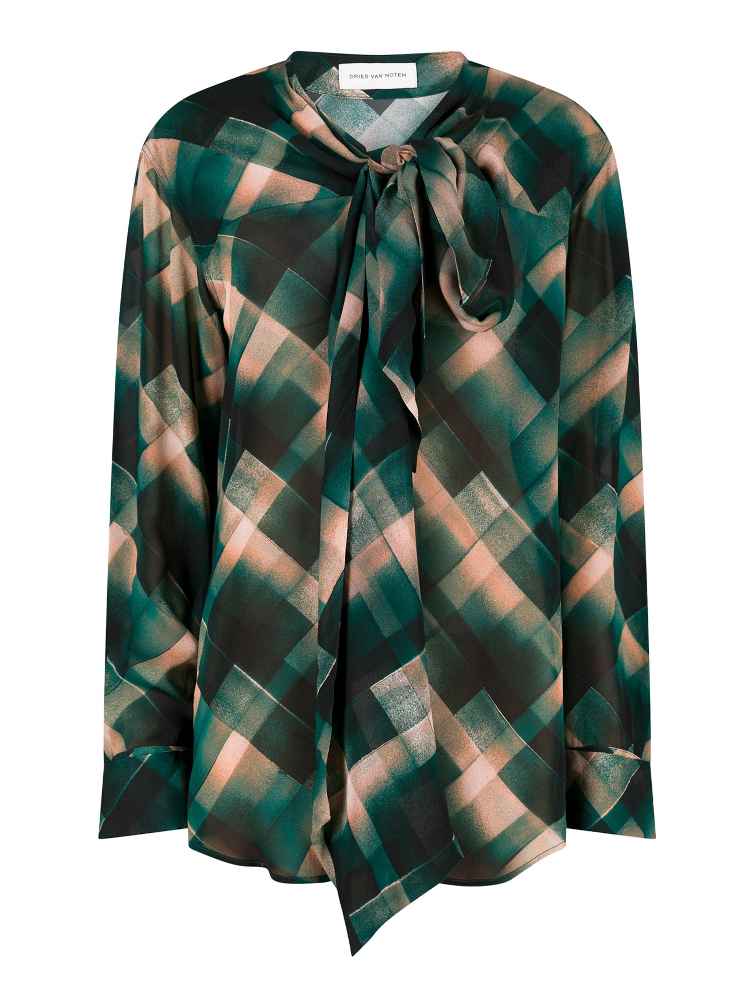 Curbi Tie-Neck Blouse