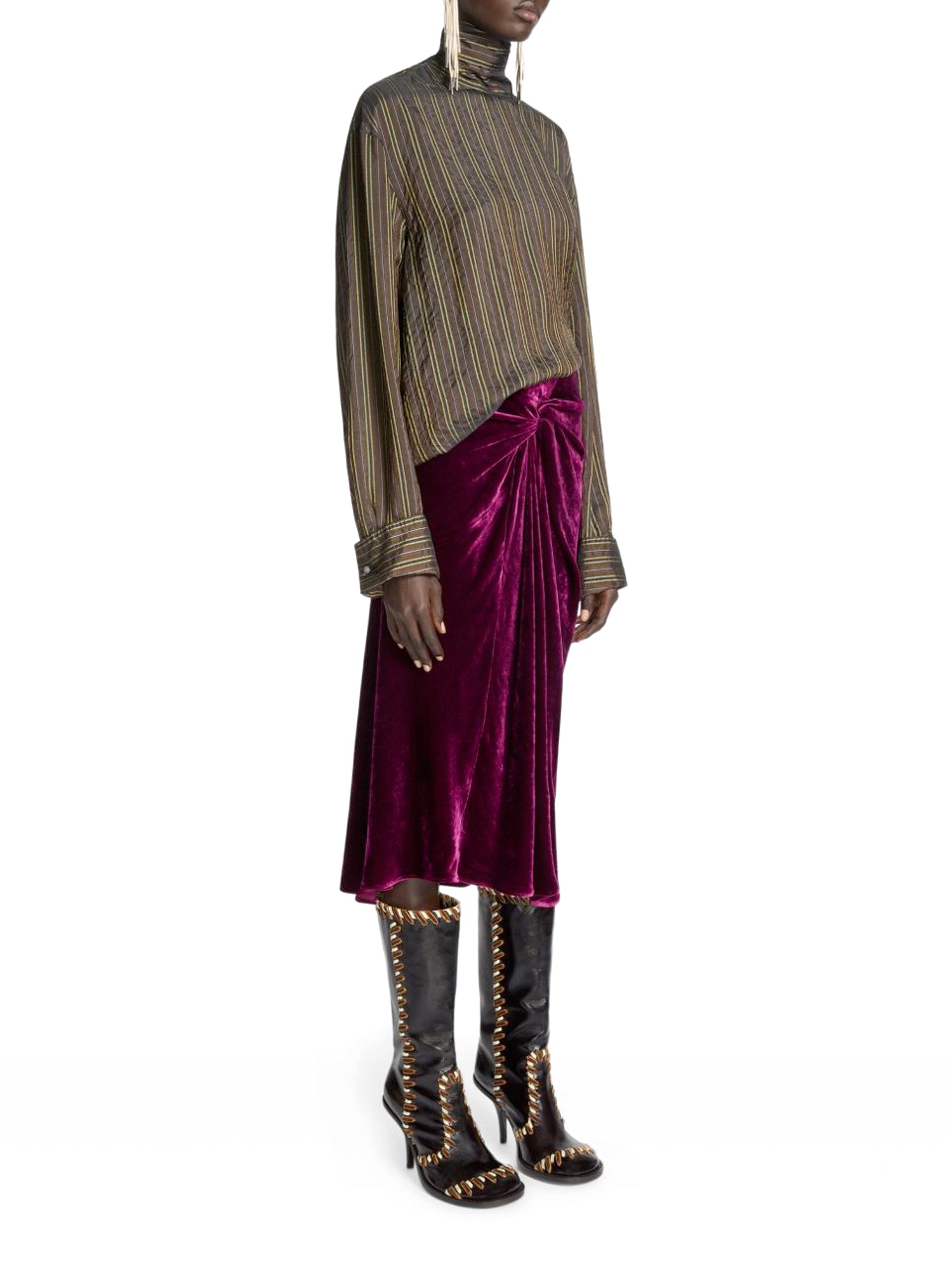 Smila Velvet Skirt