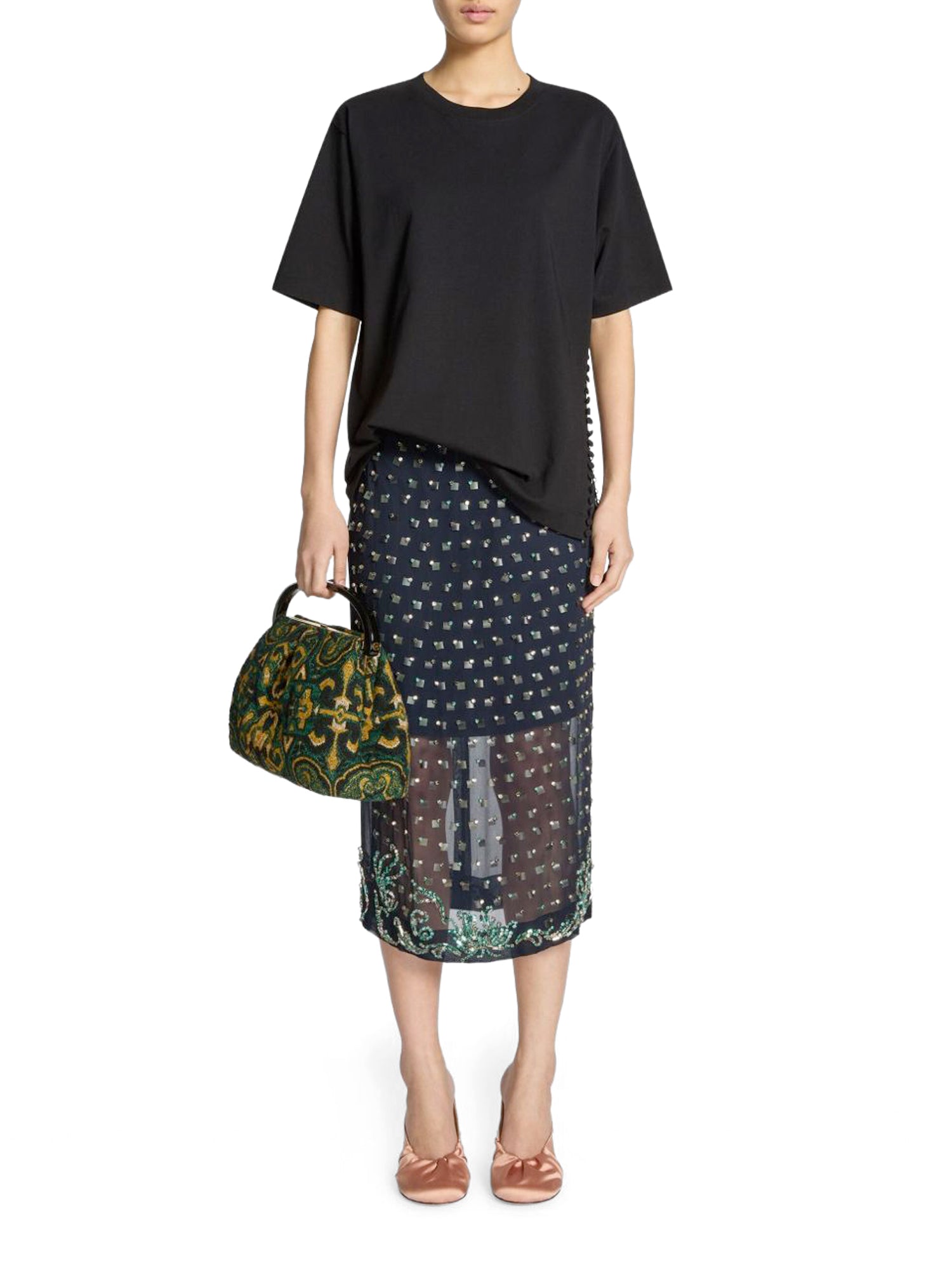 Sokna Embellished Skirt