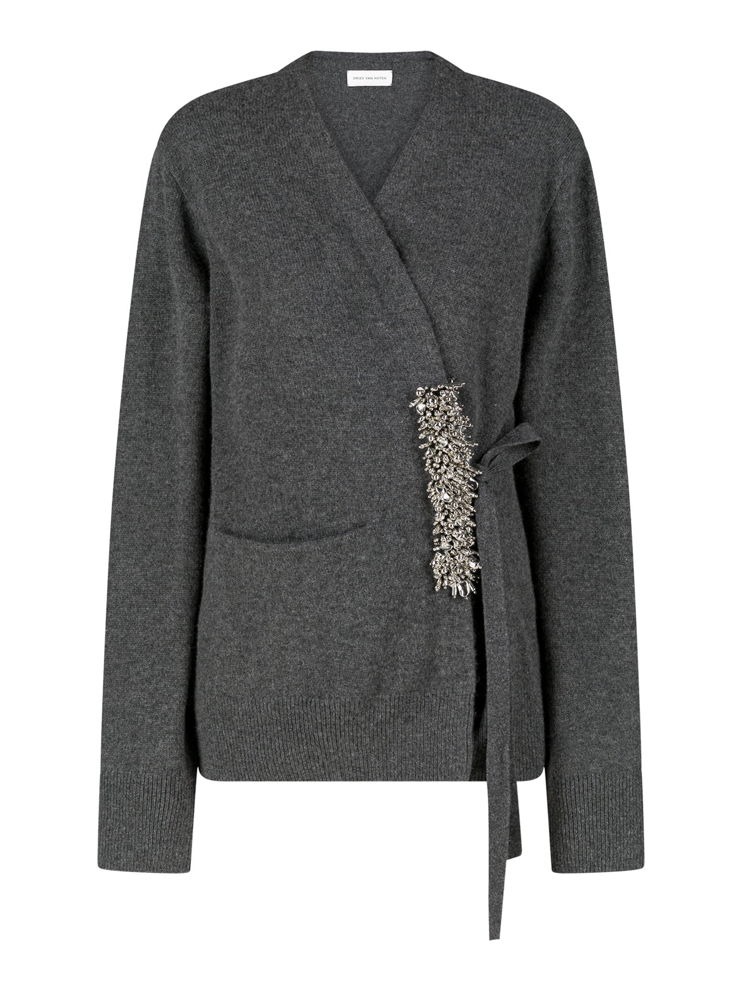 Dries van Noten | Tiah Embellished Wrap Cardigan – Kirna Zabête