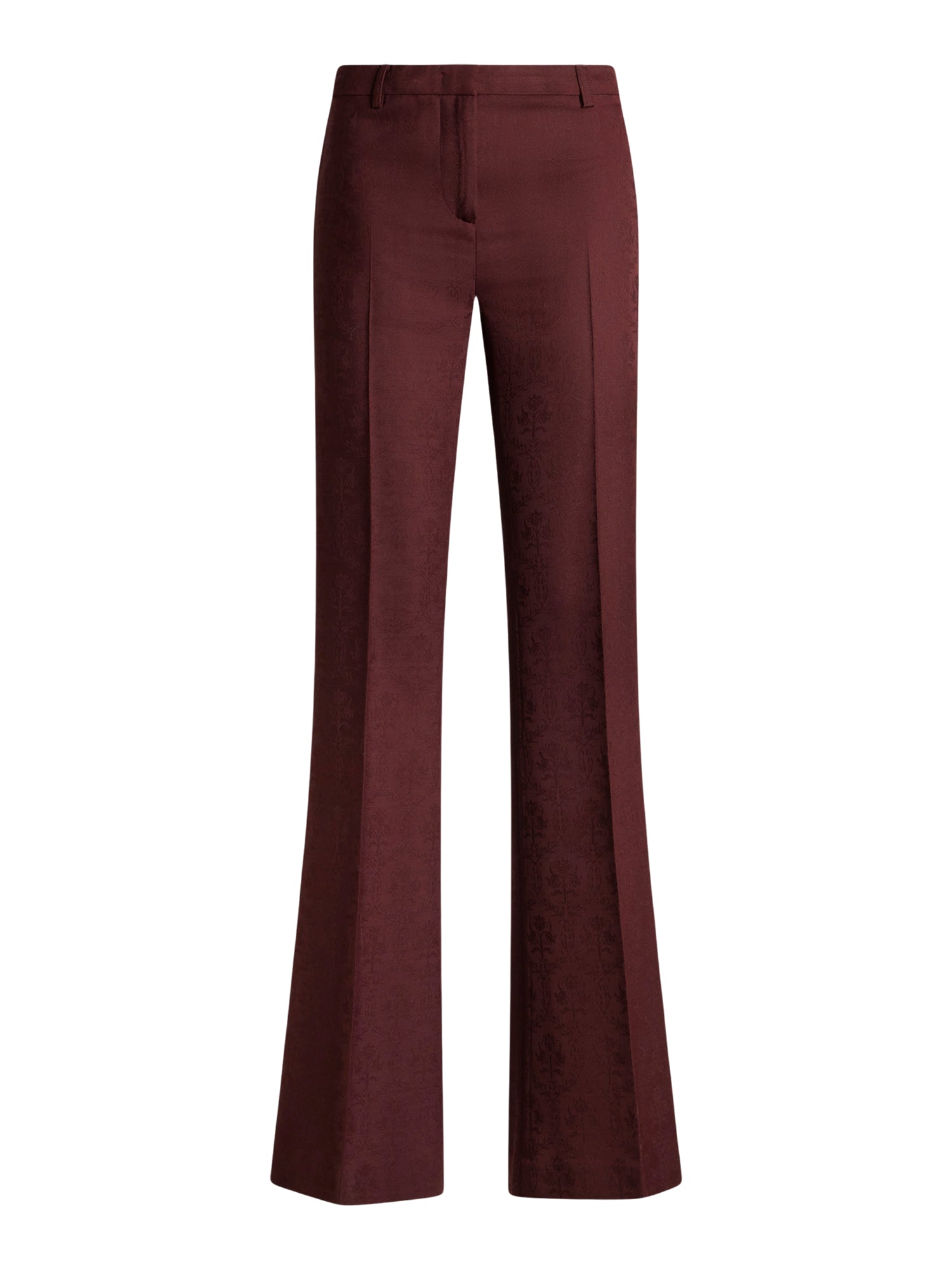 Cool Wool Jacquard Trousers
