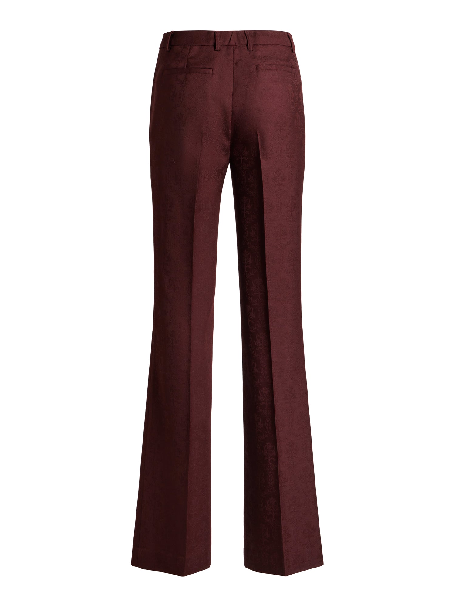 Cool Wool Jacquard Trousers