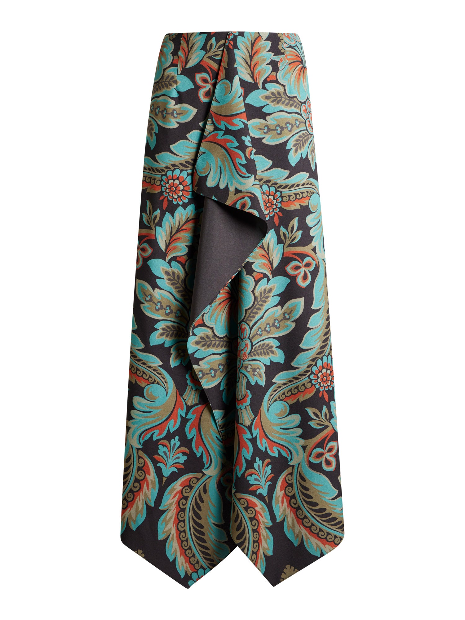 Handkerchief Midi Skirt