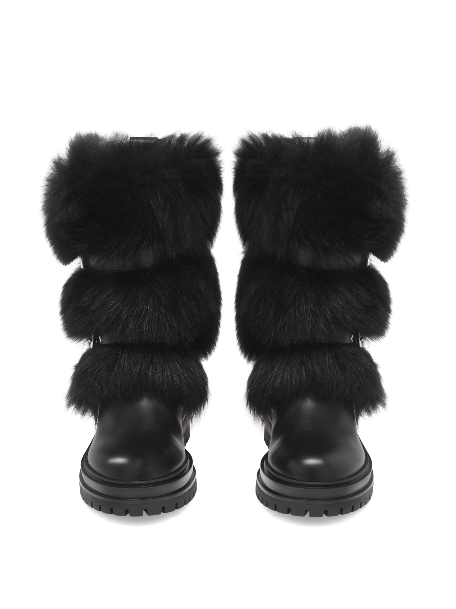 Maverick Shearling Biker Boots