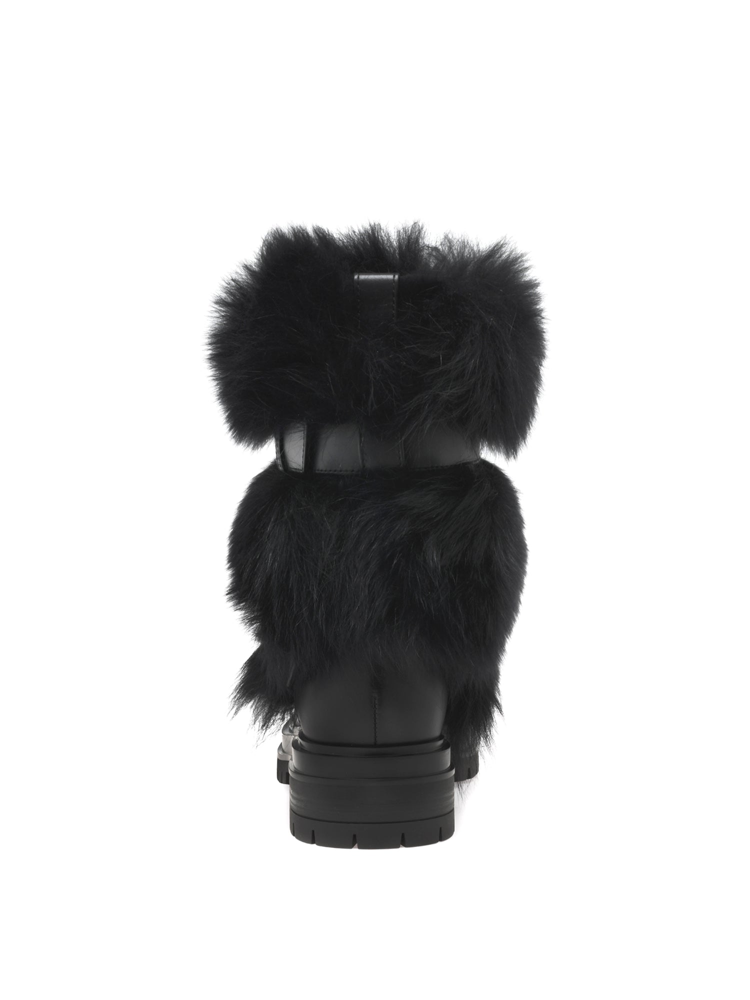 Maverick Shearling Biker Boots