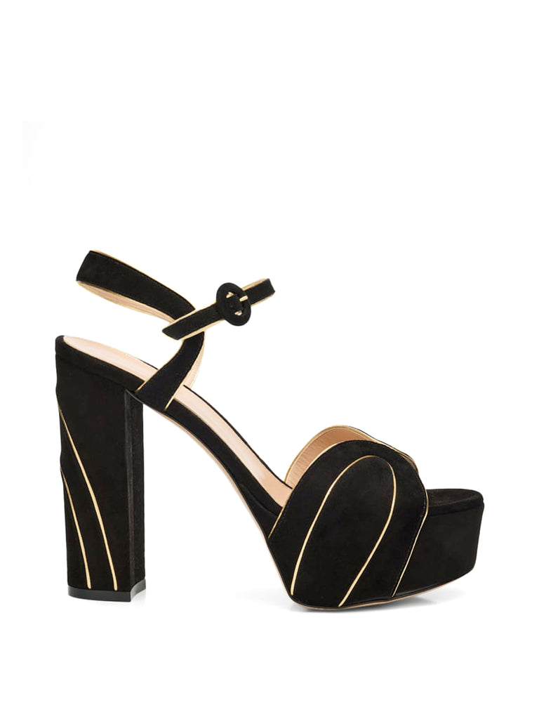 Gianvito Rossi | Tamara Suede Platform Sandals – Kirna Zabête