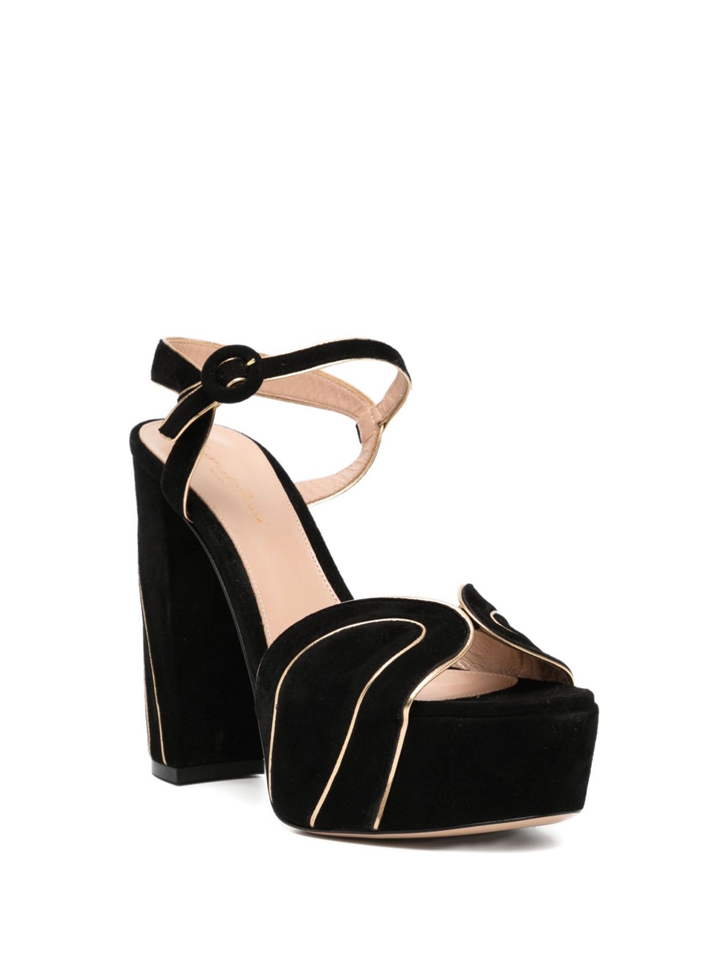 Gianvito Rossi | Tamara Suede Platform Sandals – Kirna Zabête