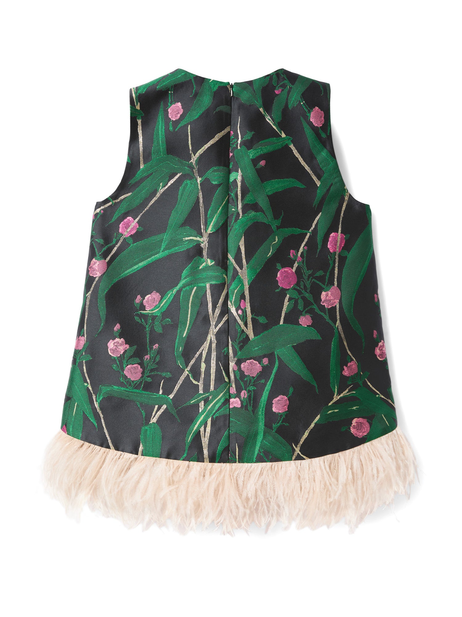 La Scala Top with Feathers