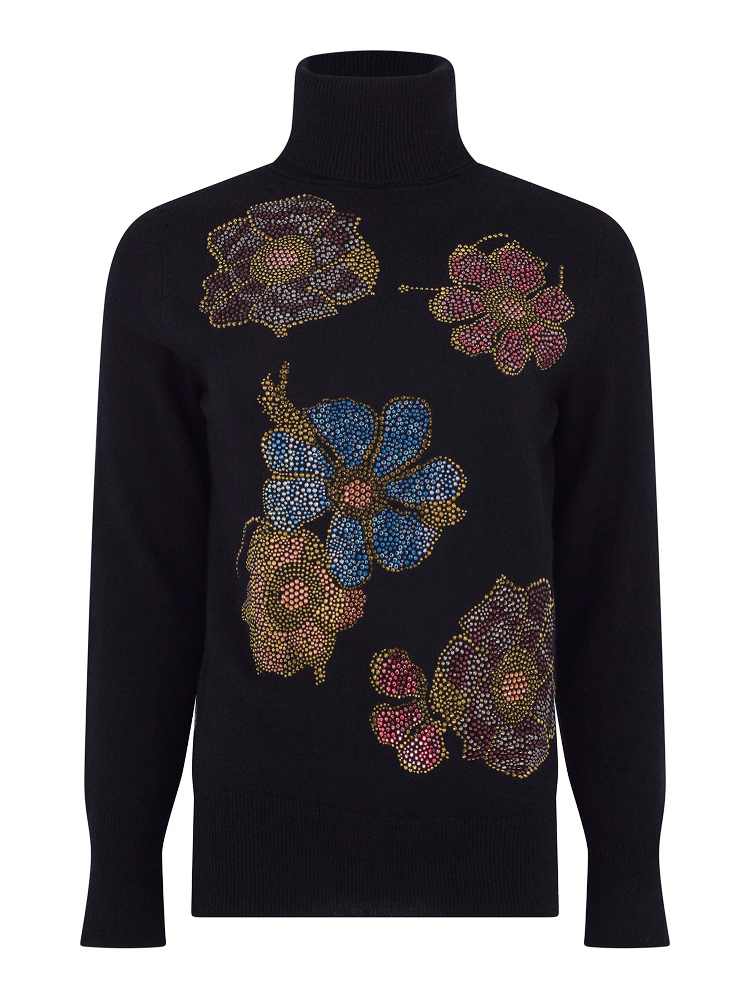 Fleur d'Or Slim Turtleneck