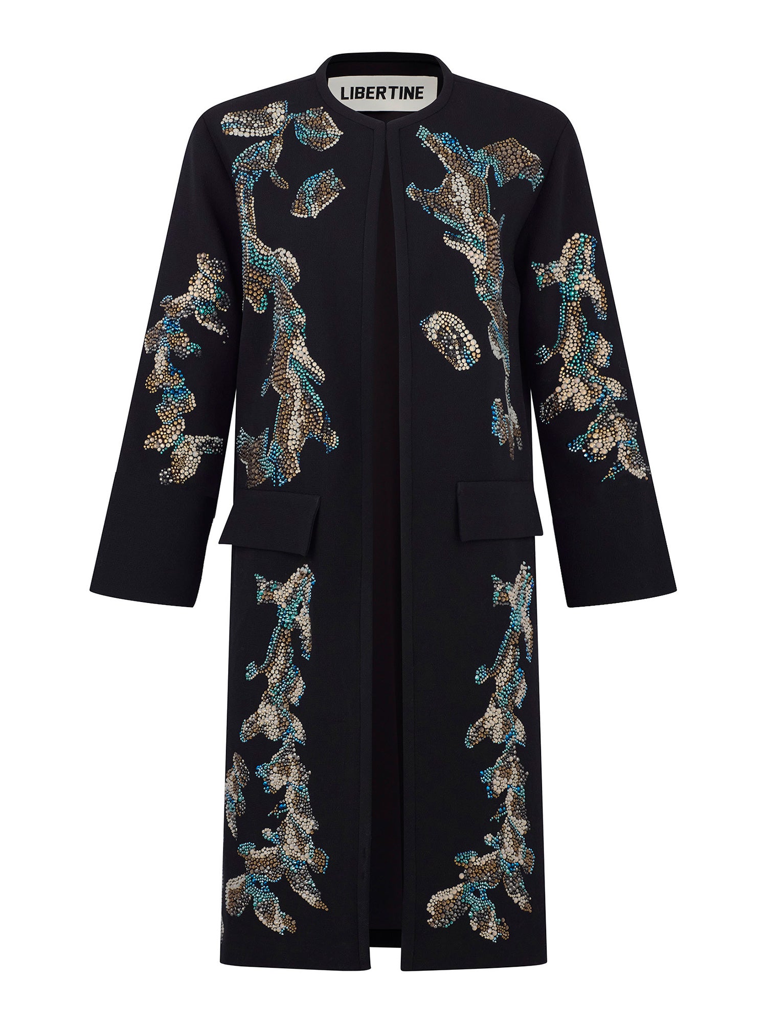 Trail of Leaves Duster Coat