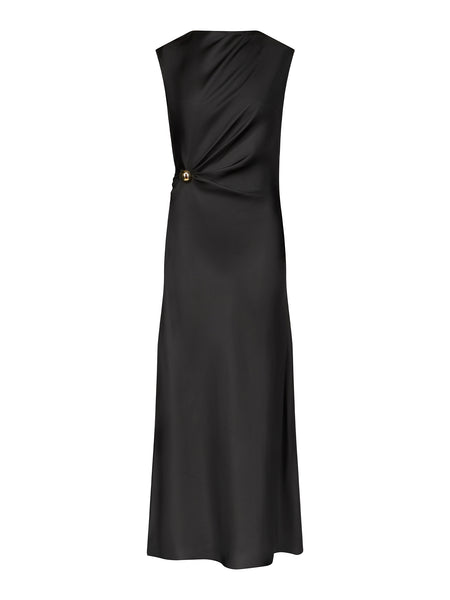 Loulou de Saison| Roan Draped Metal Ornament Dress – Kirna Zabête