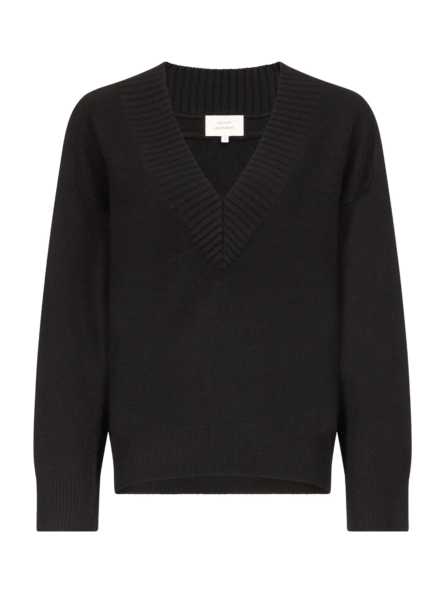Sage LDS V-Neck Cashmere Sweater