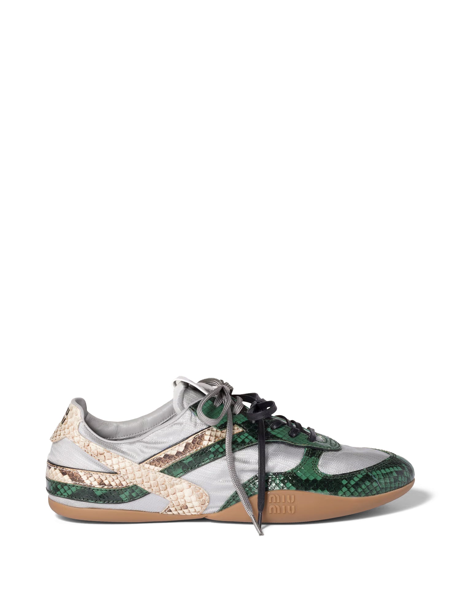 Gymnasium Technical Fabric and Python Sneakers