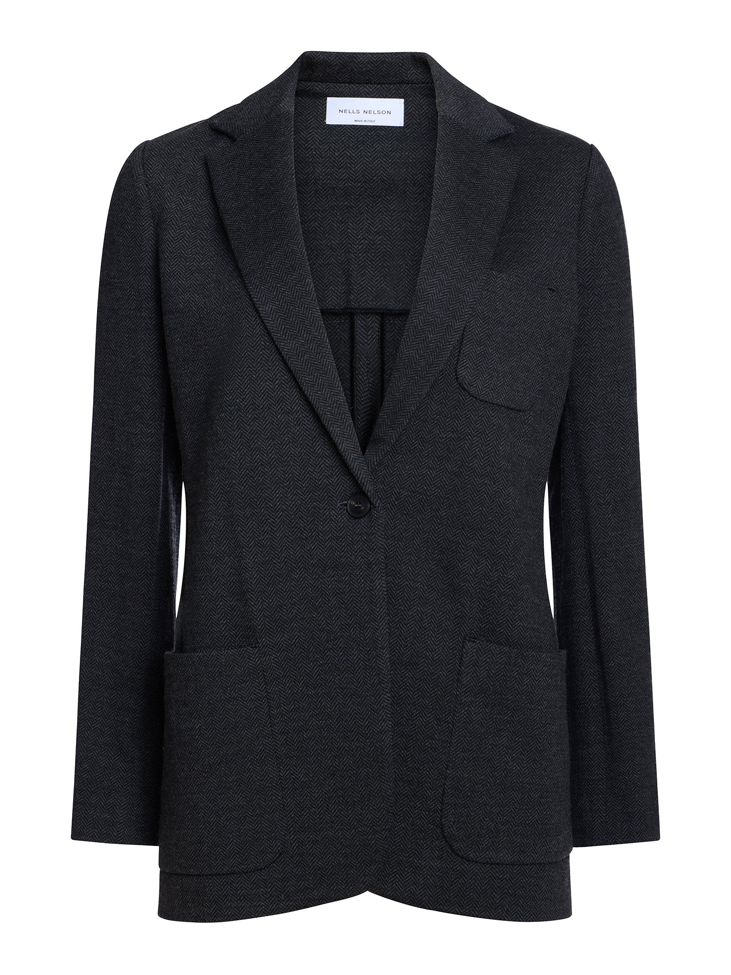 Geneve Knit Herringbone Jacket