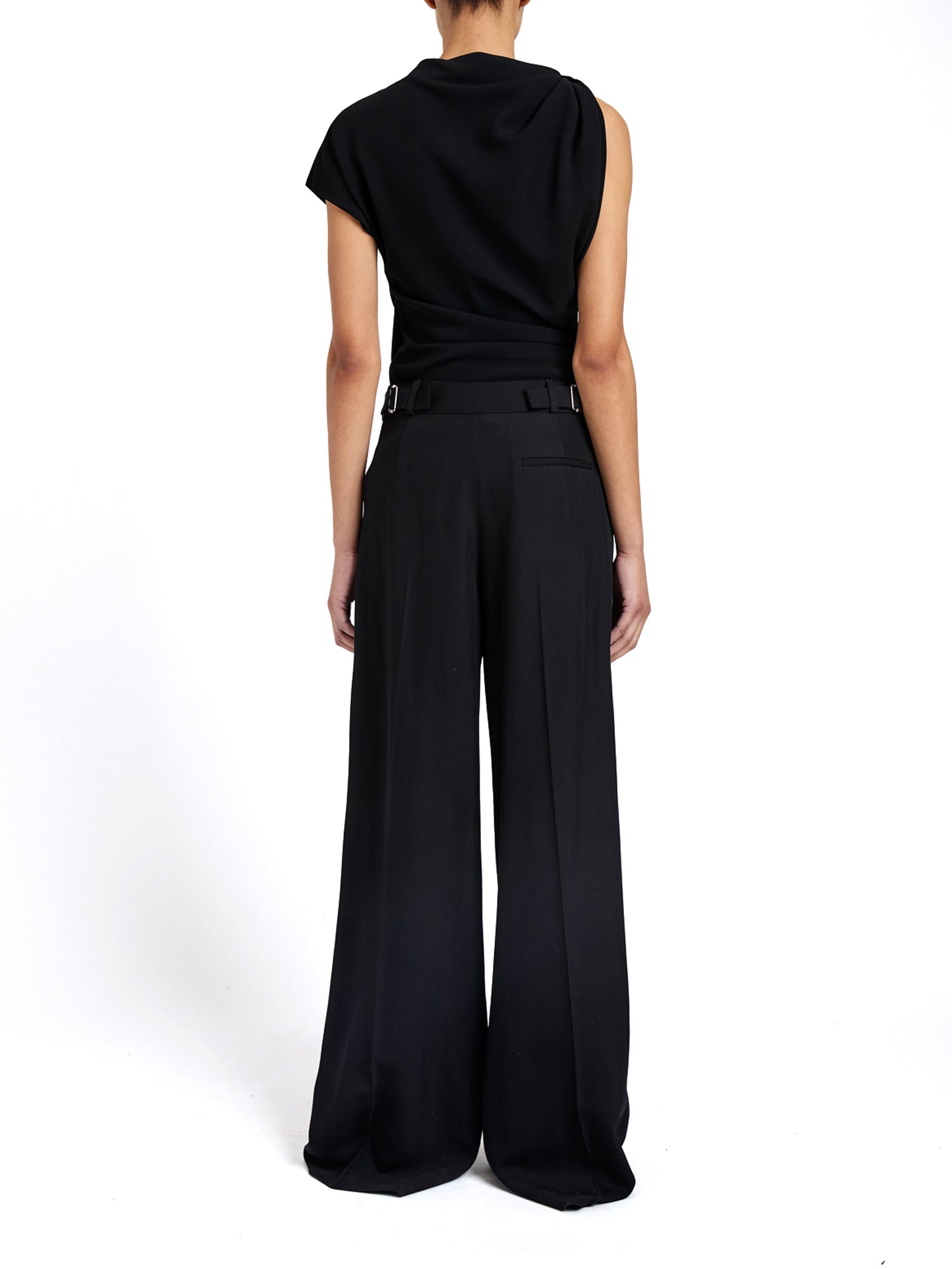 Malika Matte Double Crepe Top