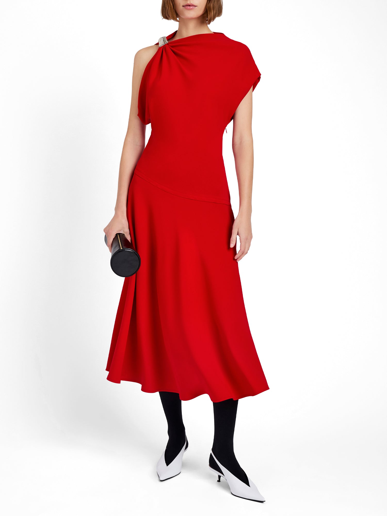 Rue Crepe Midi Dress