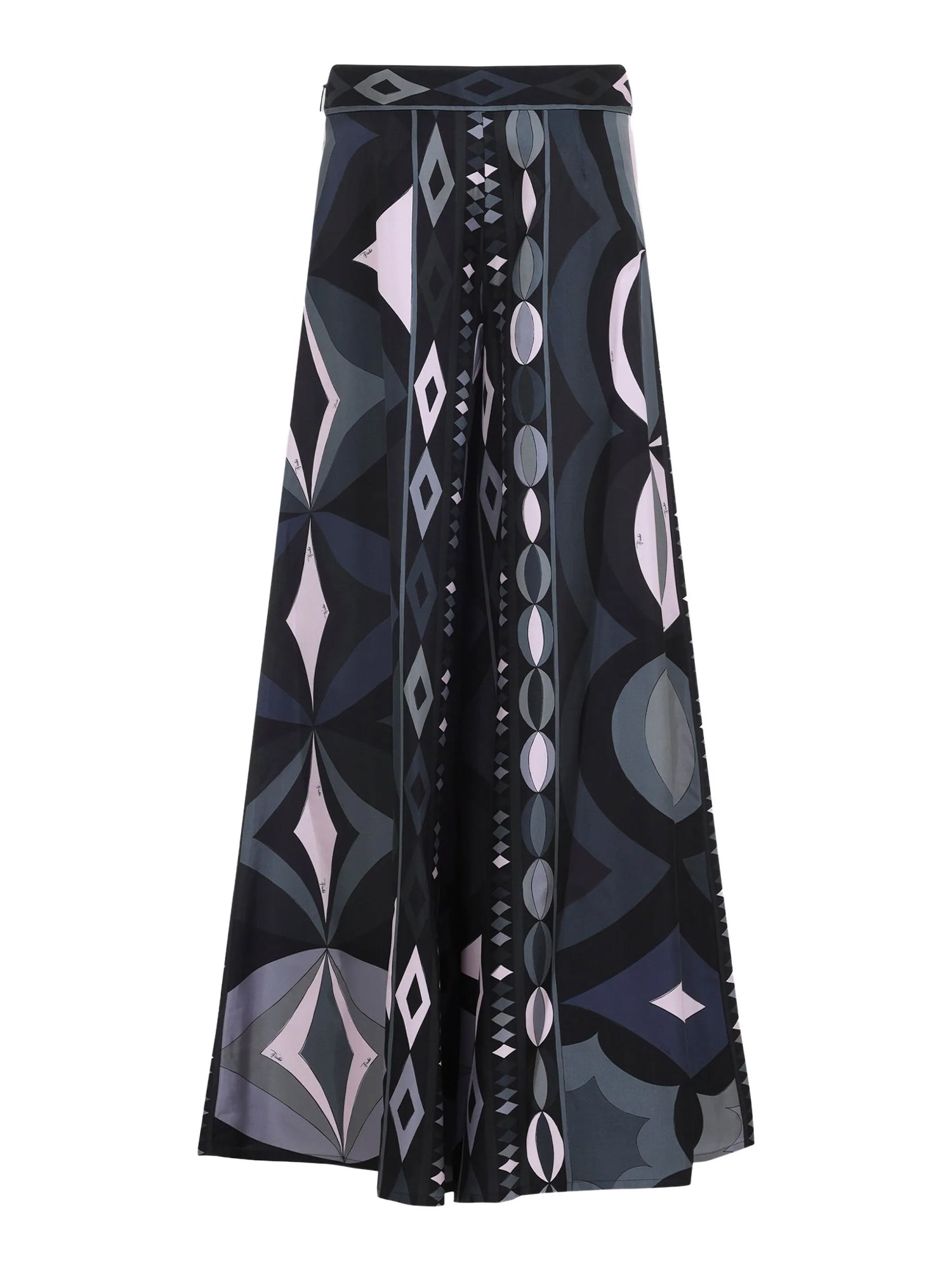Silk Twill Palazzo Pants