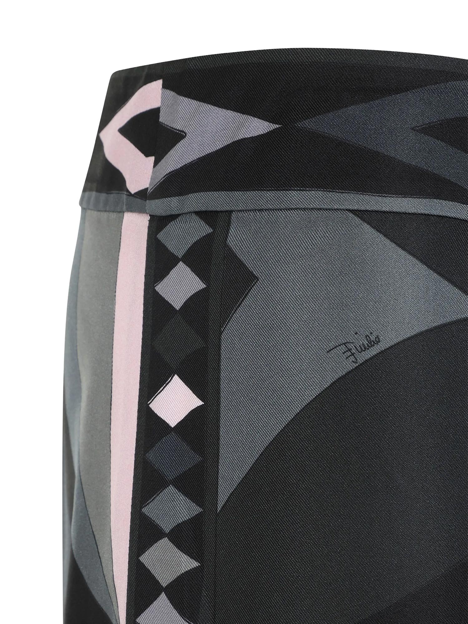 Silk Twill Palazzo Pants