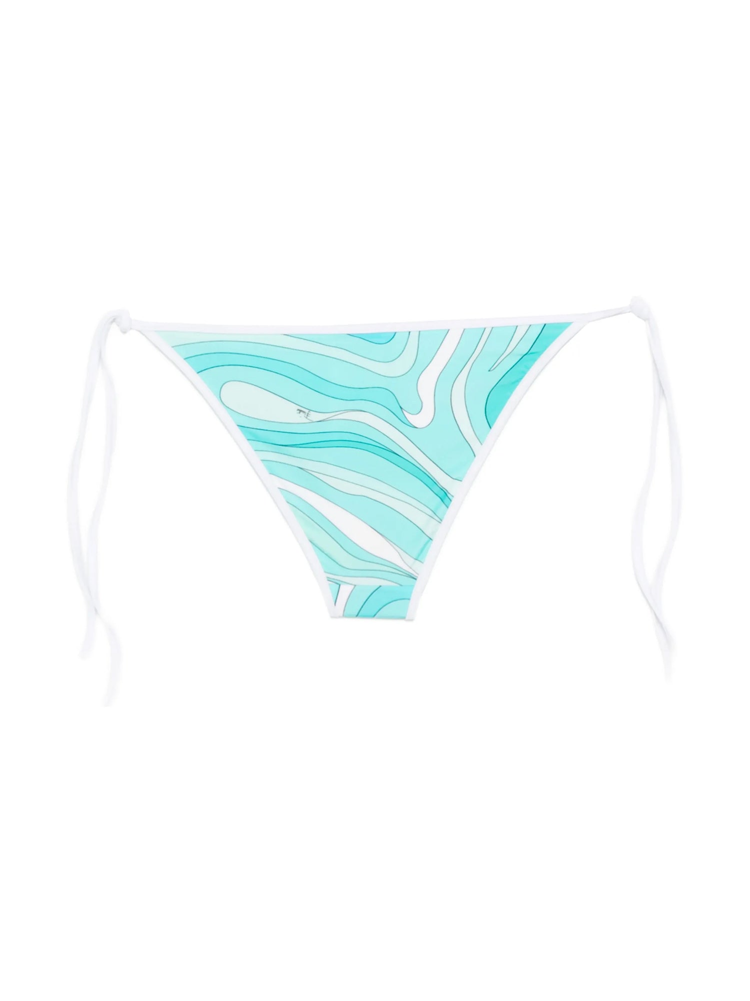 Marmo-Print Bikini Bottom