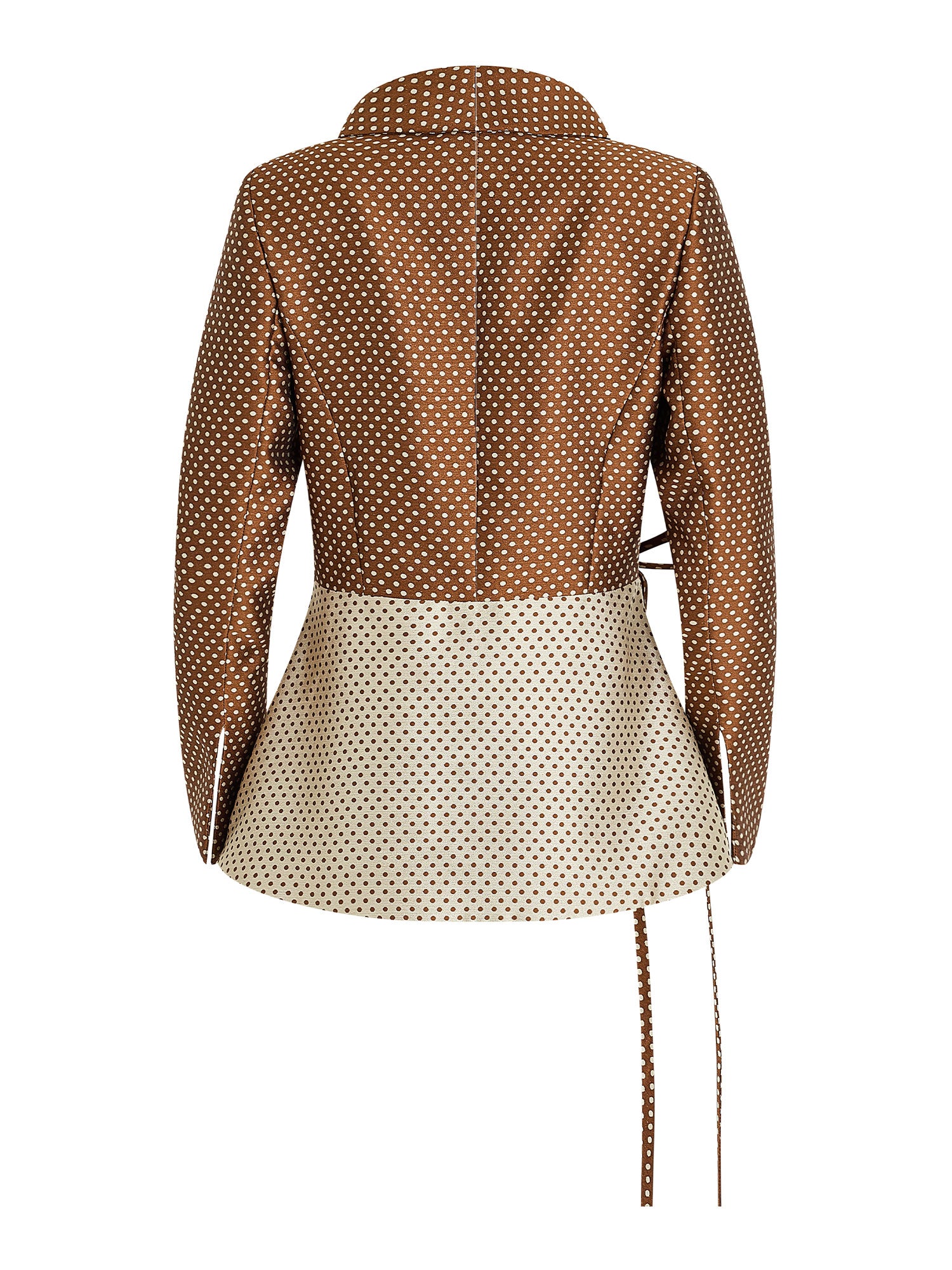 Dot Jacquard Mikado Rapt Attention Blazer