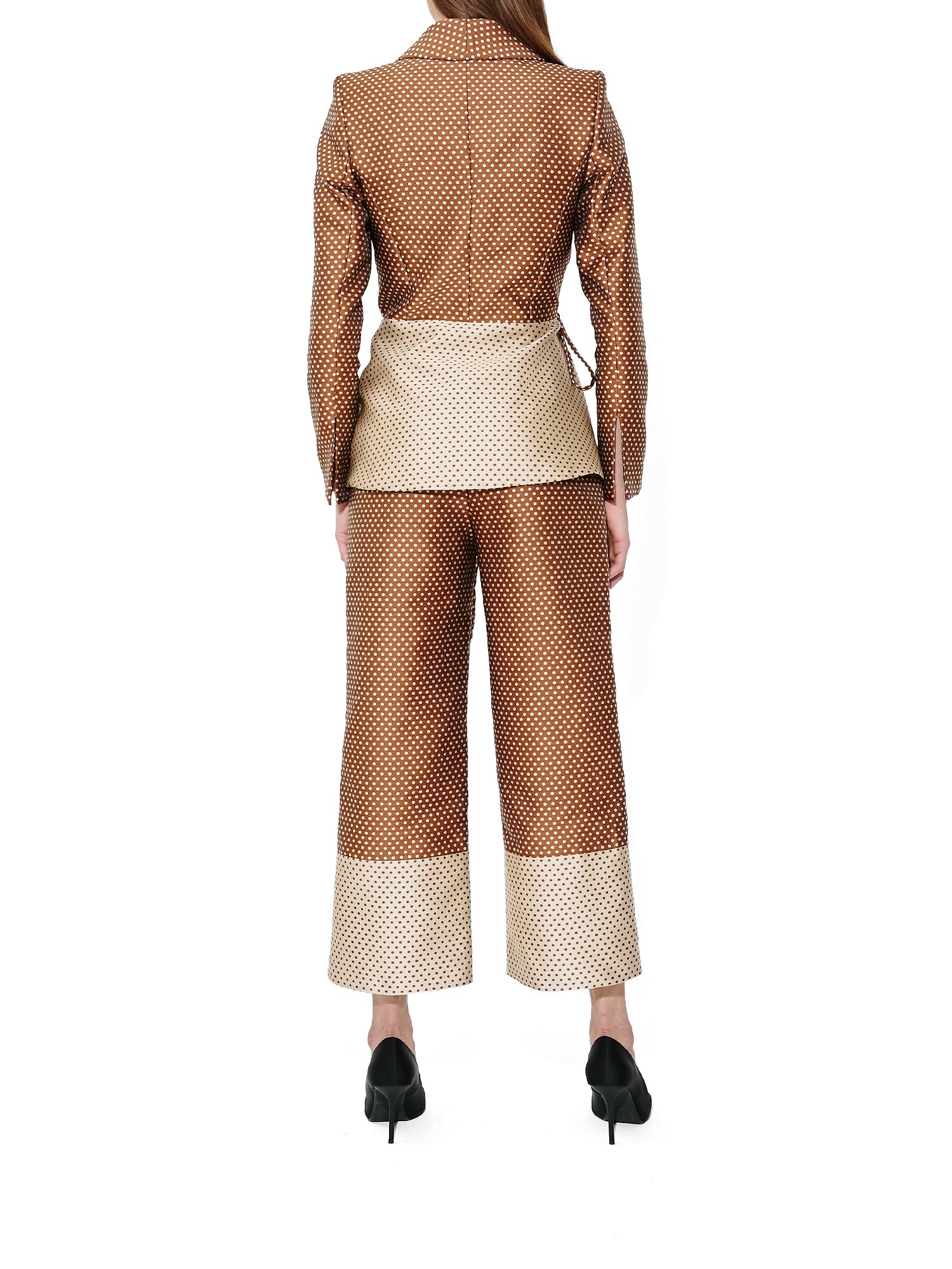 Dot Jacquard Mikado Rapt Attention Blazer