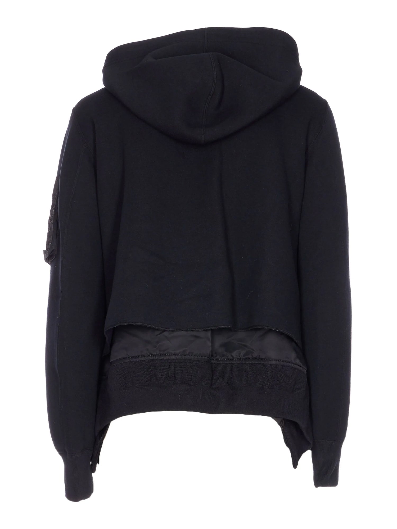 Sponge Sweat x Nylon Twill Hoodie