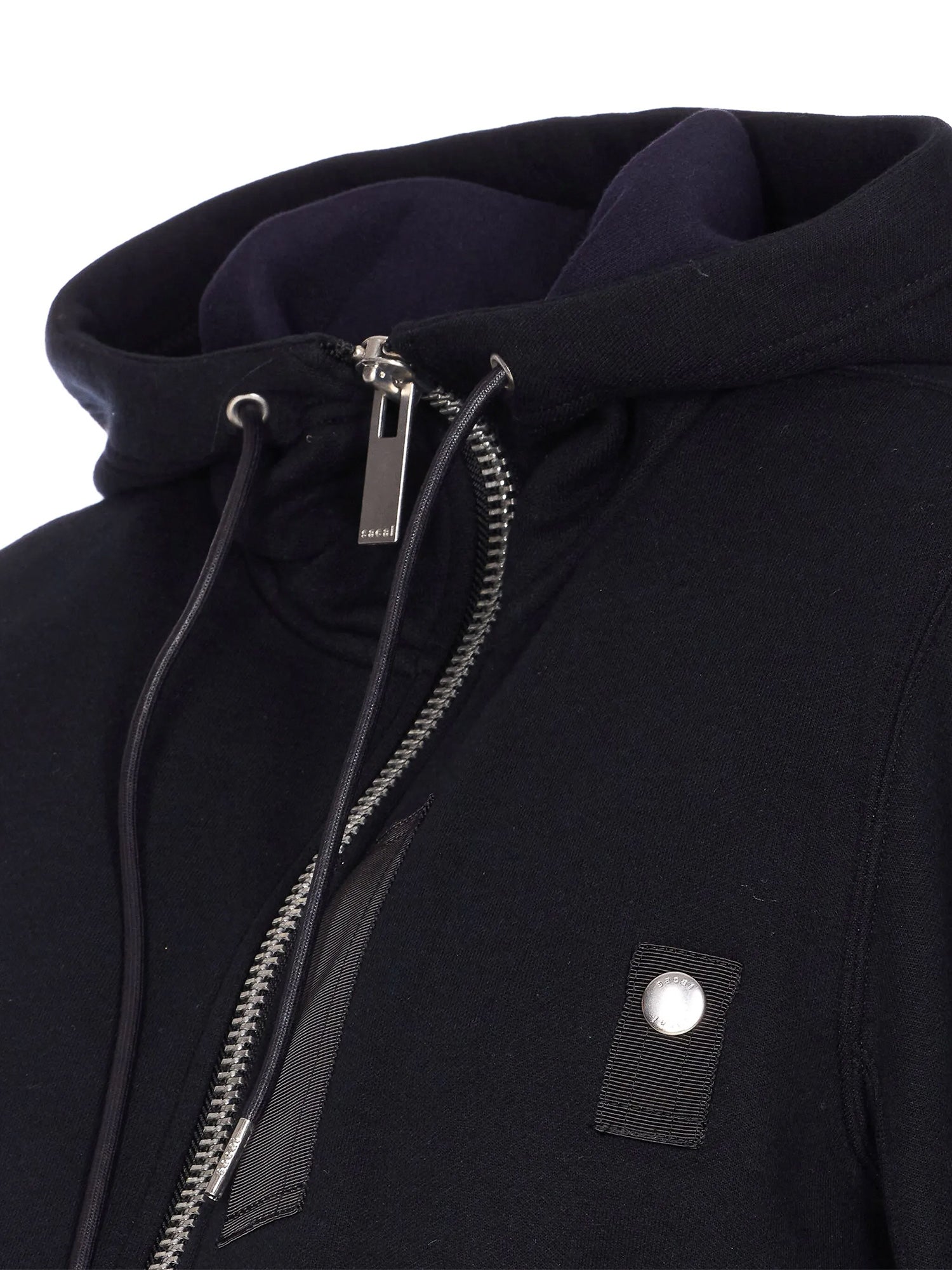 Sponge Sweat x Nylon Twill Hoodie