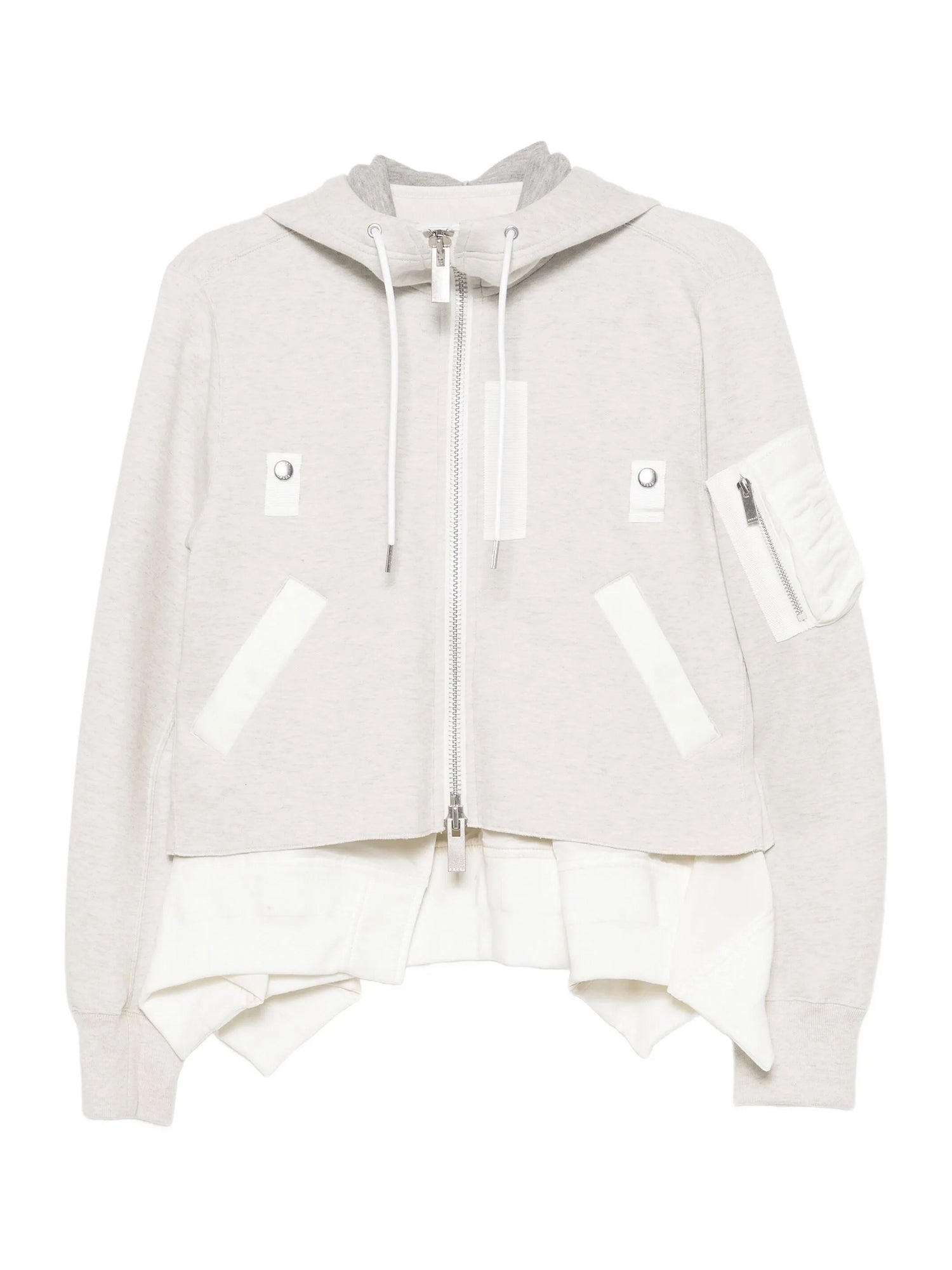 Sponge Sweat x Nylon Twill Hoodie