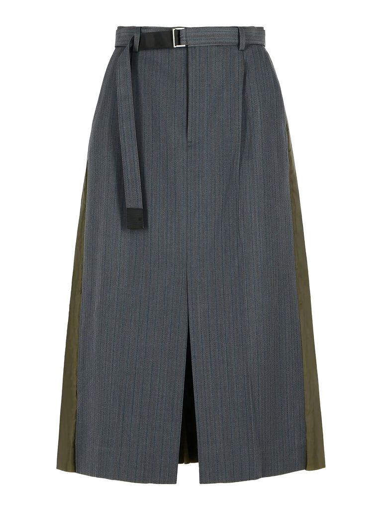 sacai | Striped Doeskin Skirt – Kirna Zabête