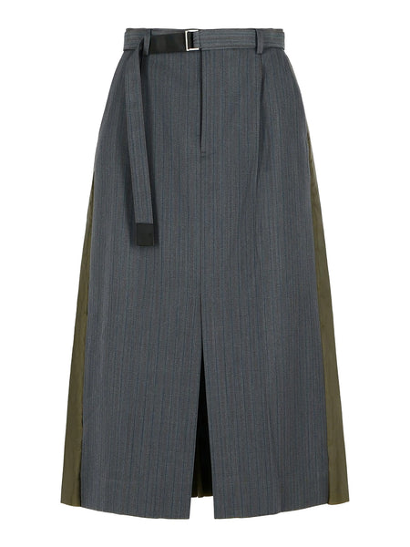 sacai | Striped Doeskin Skirt – Kirna Zabête