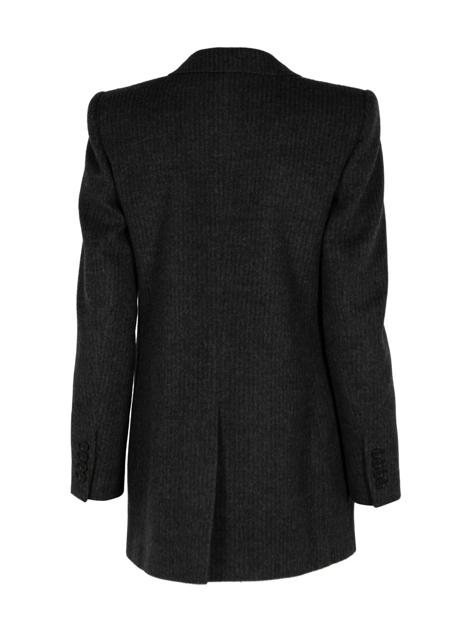 Single-Breasted Wool-Cashmere Blazer