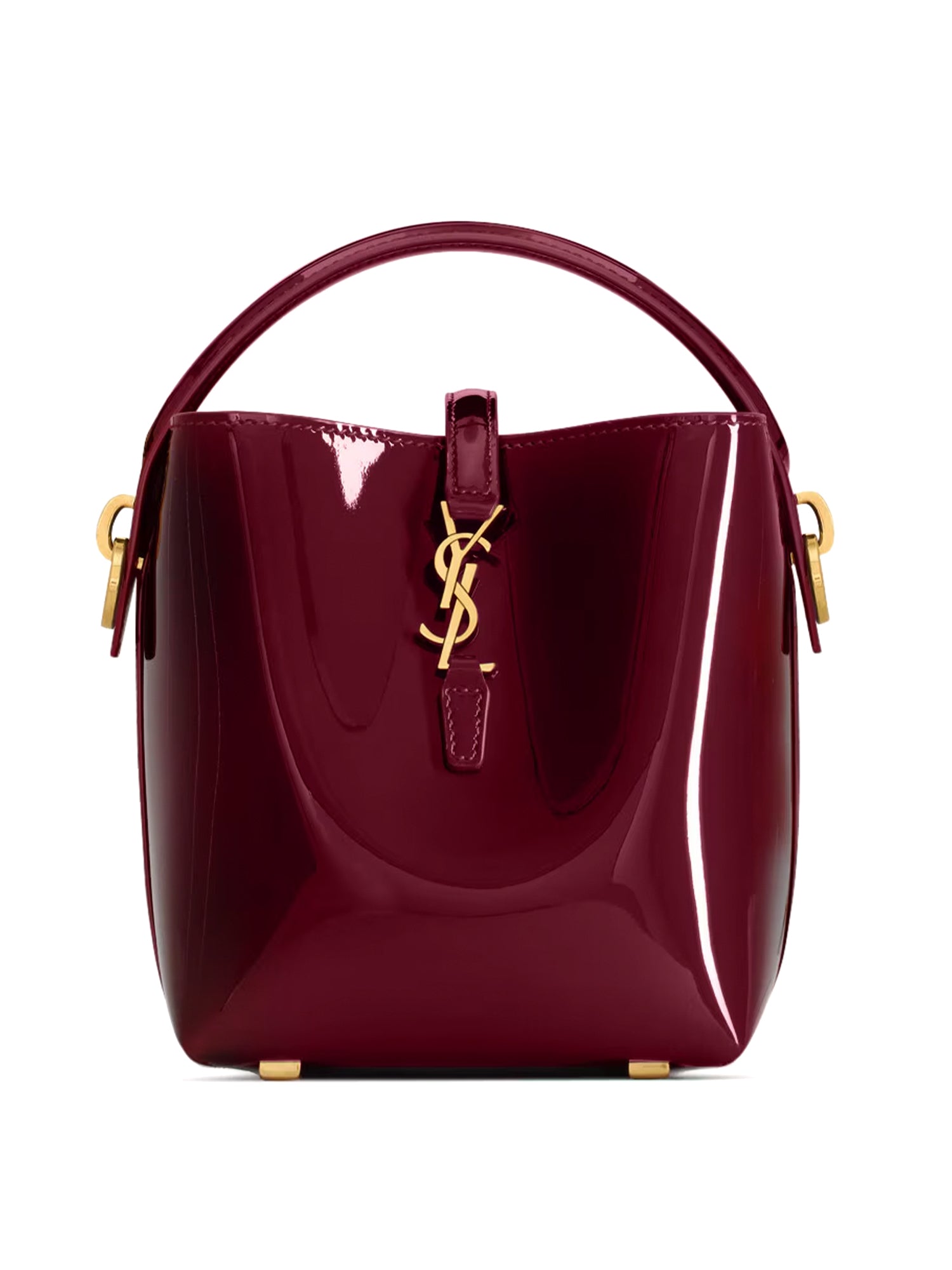Patent Leather Le 37 Mini Bucket Bag